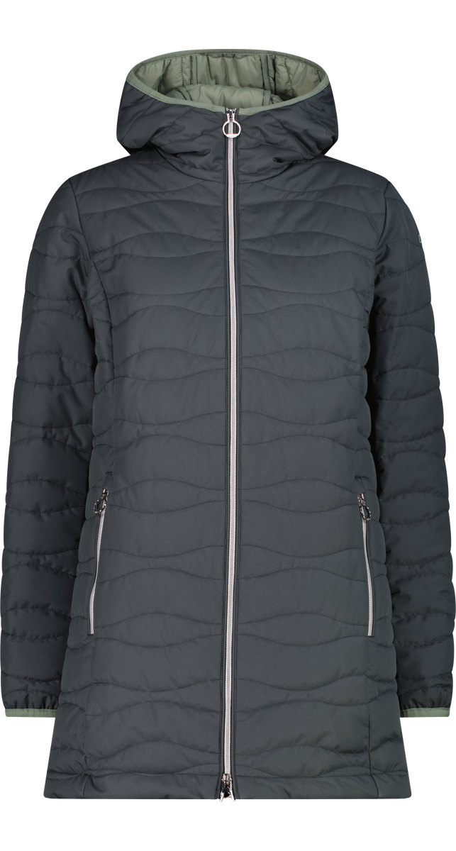 CMP Manteau matelassé »WOMAN PARKA FIX HOOD« avec capuche, en polyester