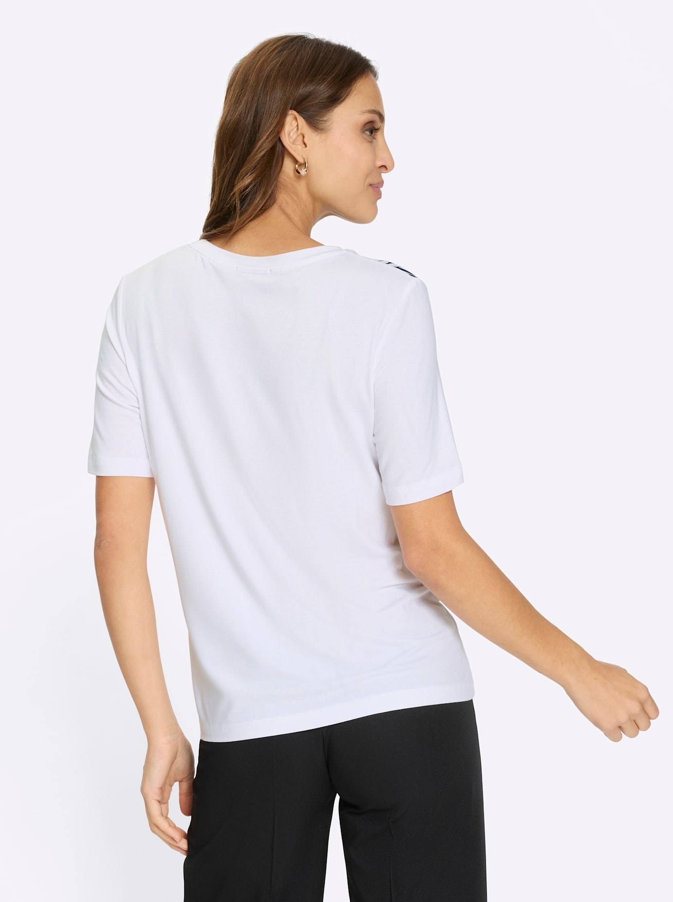 Lady Rundhalsshirt »Kurzarm-Shirt« 1 tlg.