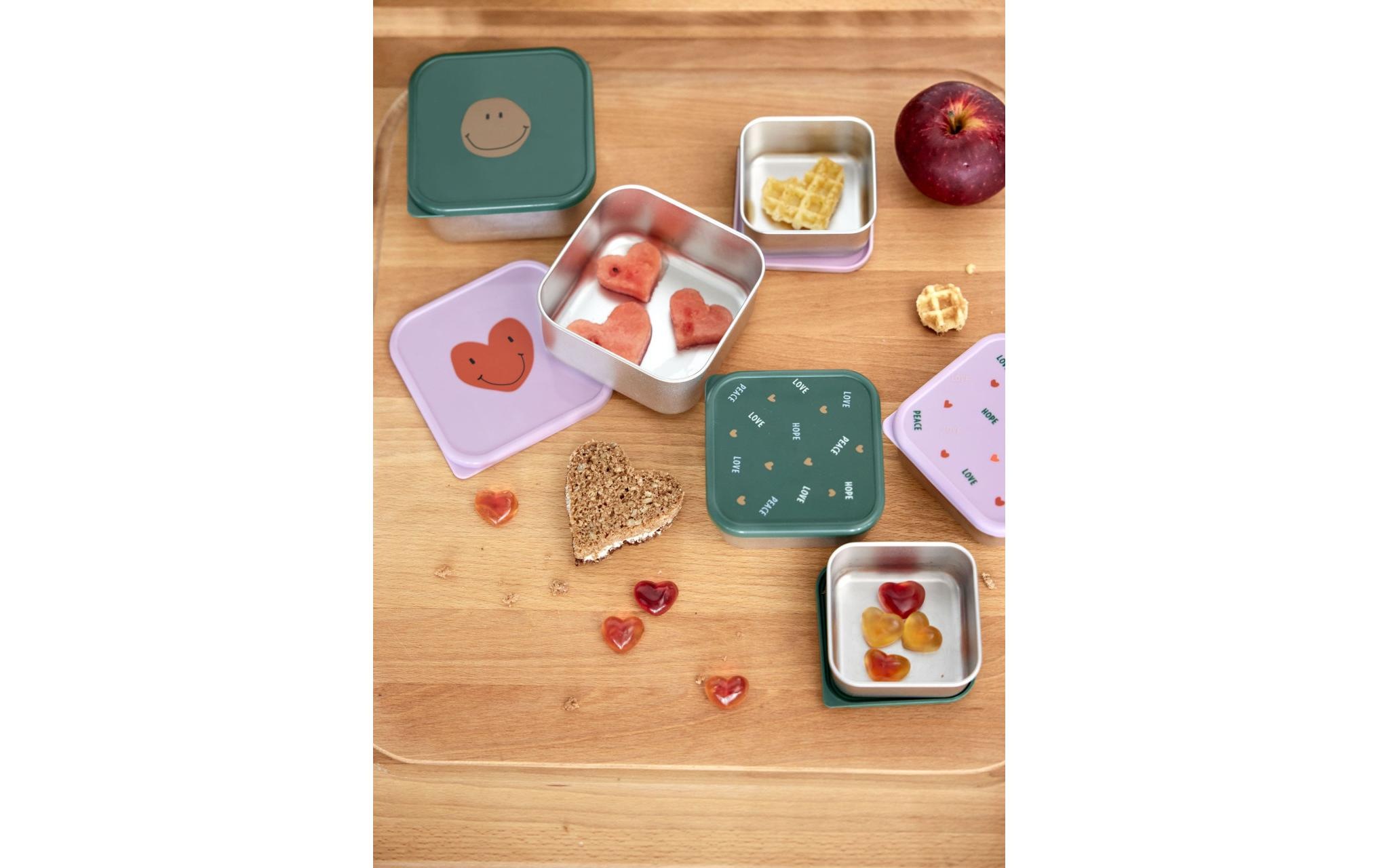 LÄSSIG Boîte à lunch »3er Set« 6 cuis tlg.