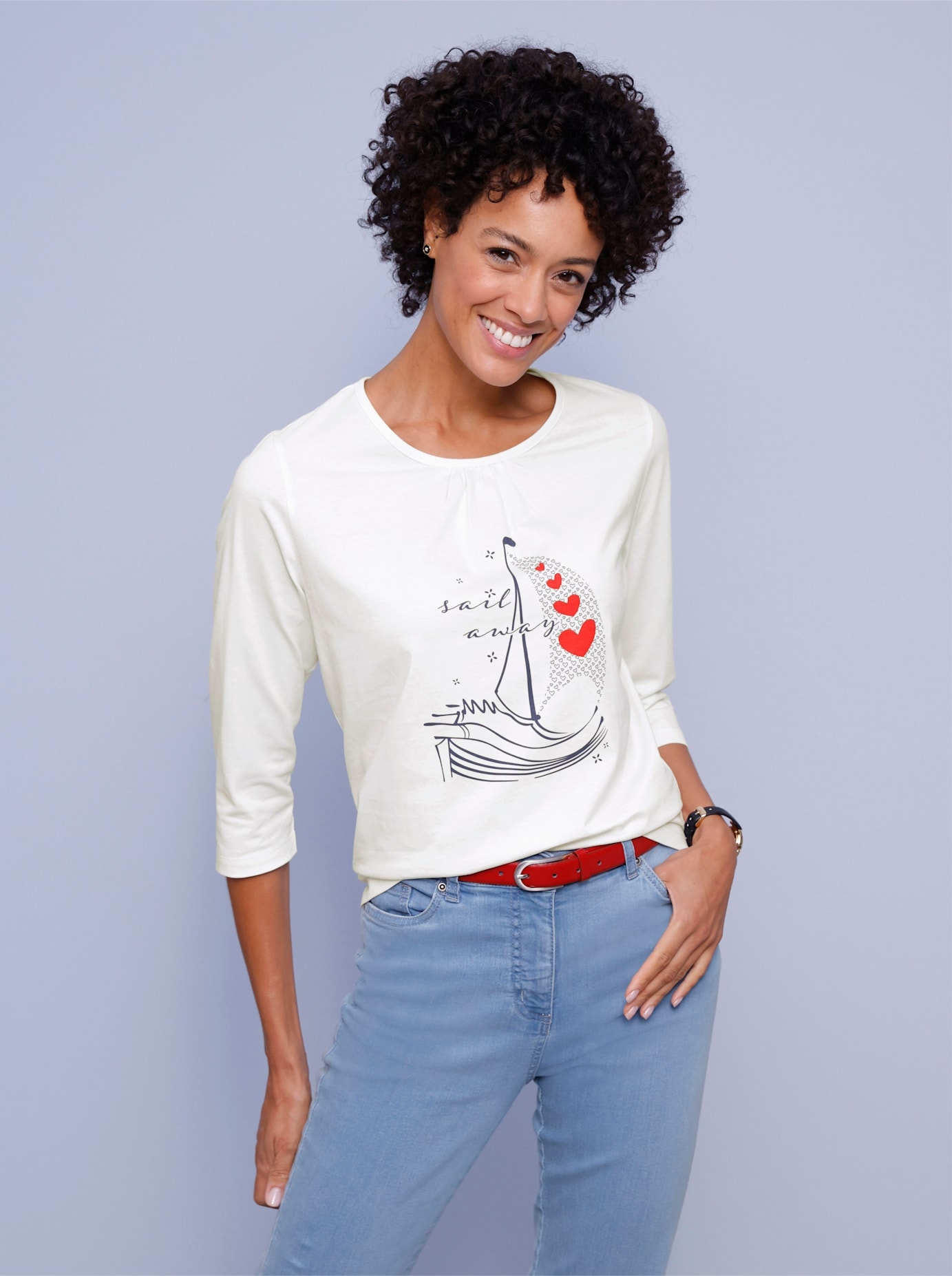 Classic Basics T-shirt à manches 3/4 »3/4-Arm-Shirt« 1 cuis