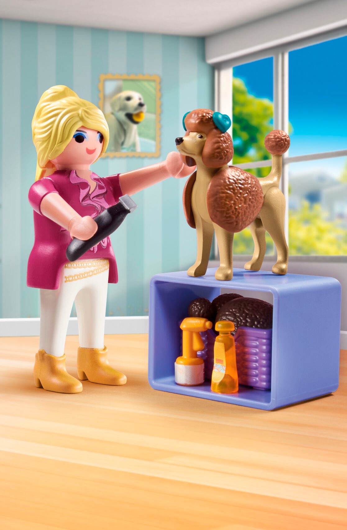 Playmobil® Jeu de construction »Hundefriseurin (71747), Playmobil My Life«