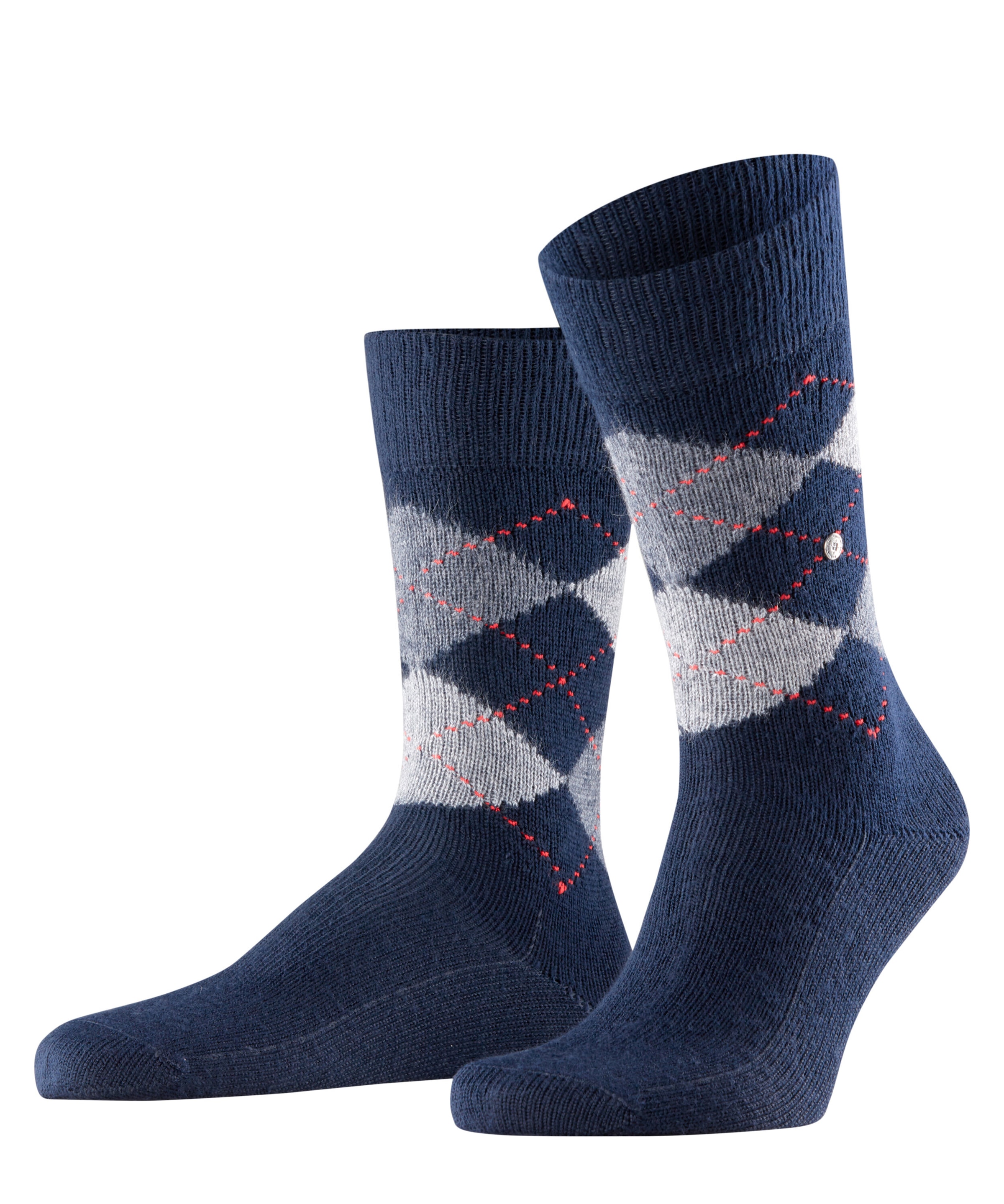 Burlington Socken »Preston« Einheitsgrösse 40-46, Argyle-Muster, weiche Haptik