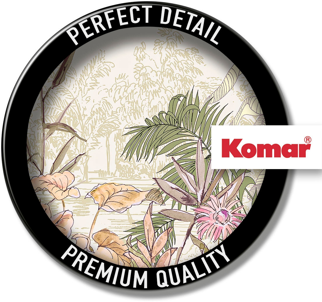 Komar Vliestapete »Digitaldruck Vlies -  Humided Heat - Grösse 300 x 250 cm« bedruckt glatt Wohnzimmer, Schlafzimmer