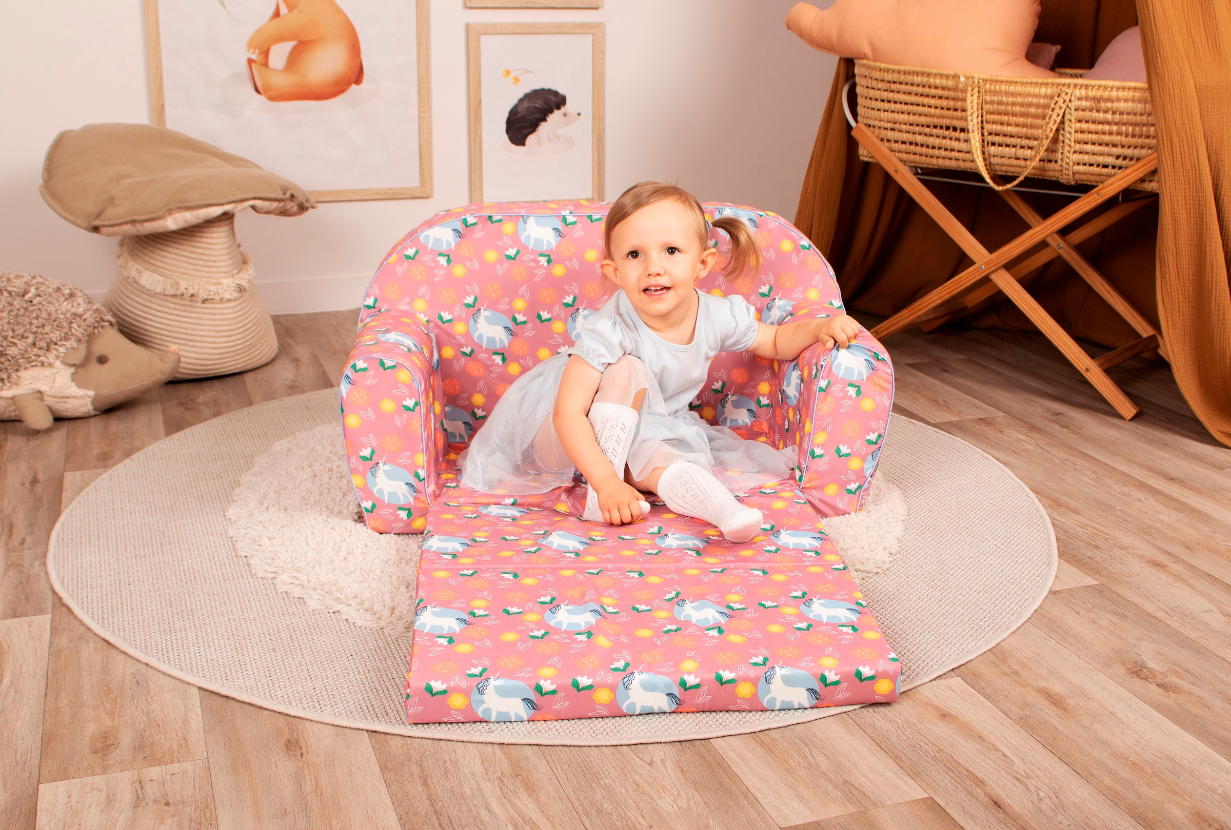 Knorrtoys® Sofa »Einhorn pink« für Kinder; Made in Europe