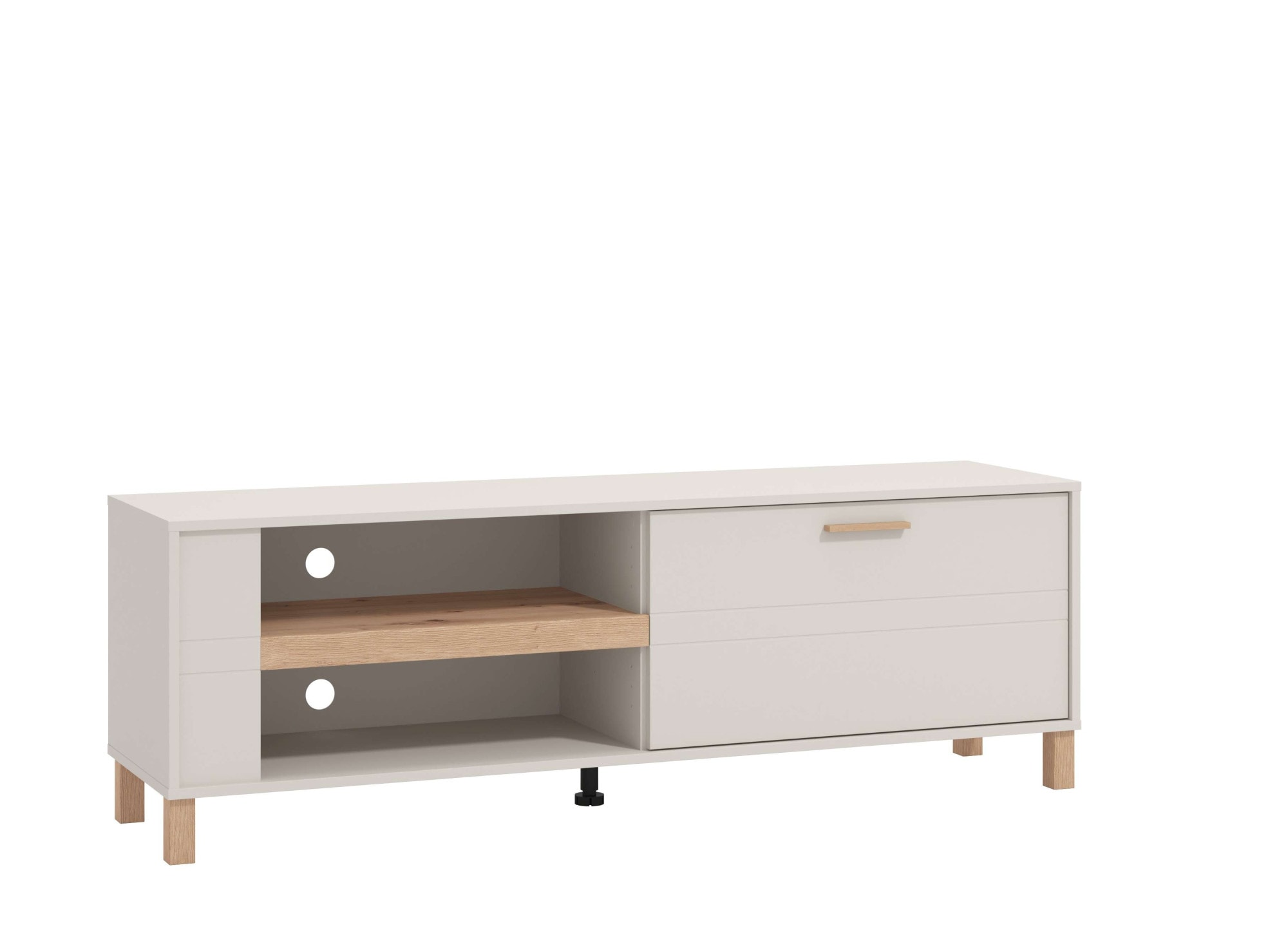 Home affaire Tableau TV »Sheffield TV-Bank, TV-Schrank, TV-Lowboard, TV-Möbel, Breite 157 cm« Klapptür, 2D-beschichtetes MDF-Profil, Heissprägedetails