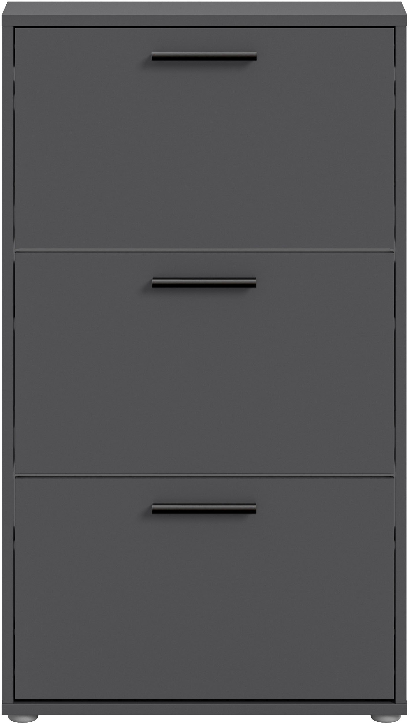 HBZ Schuhkipper »Sam Schuhkipper, Schuhschrank BxHxT 59x103x17 cm« 1 Stk. tlg. Schuhkipper, Schuhschrank mit 3 Klappen, BxHxT 59x103x17cm