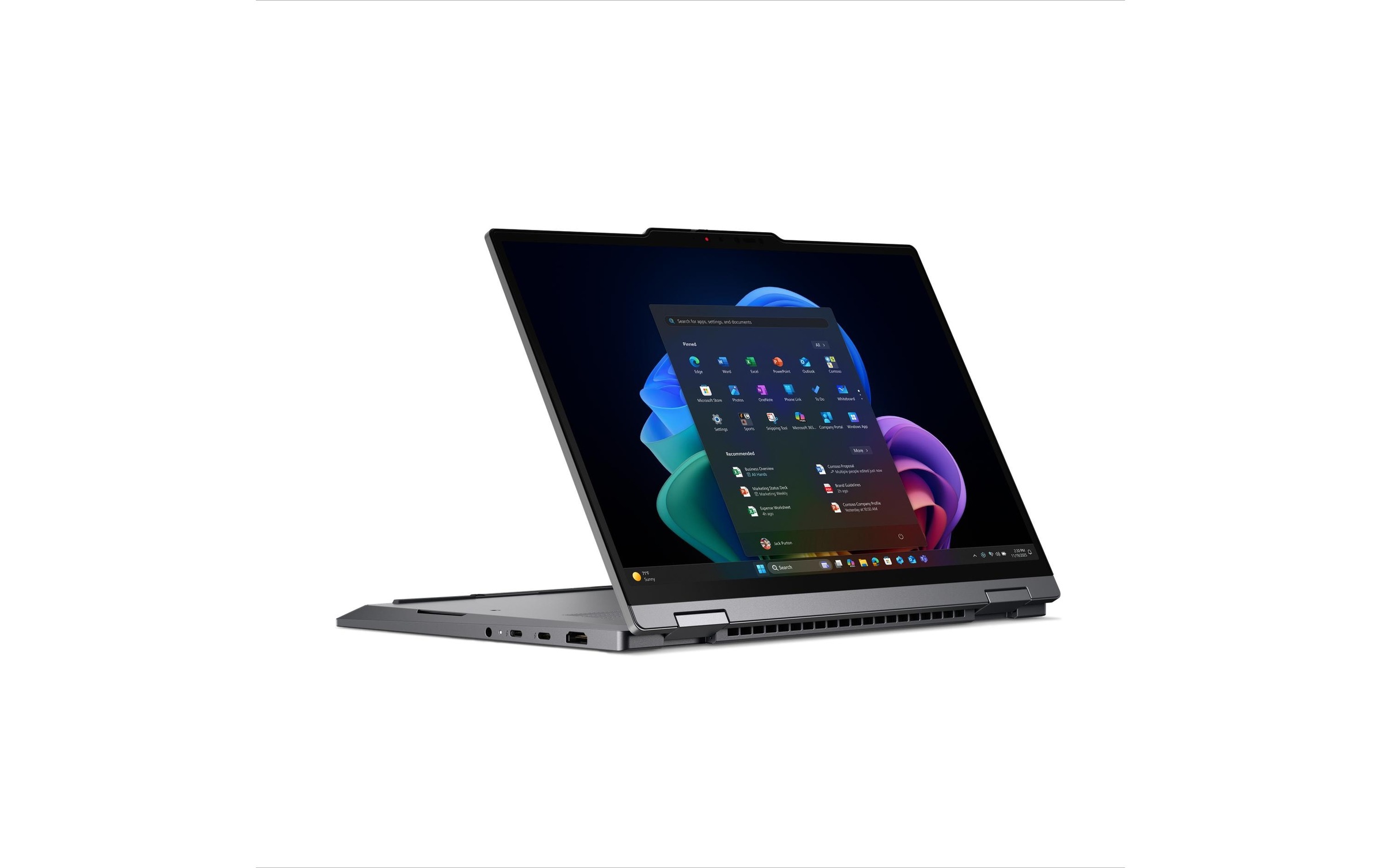 Lenovo Ordinateur portable professionnel »ThinkPad X1 2-in-1 Gen 11 Aura Edition Copilot+ PC« / 14 ″ Intel Core Ultra 5 NPU intégrée (Neural Processing Unit)