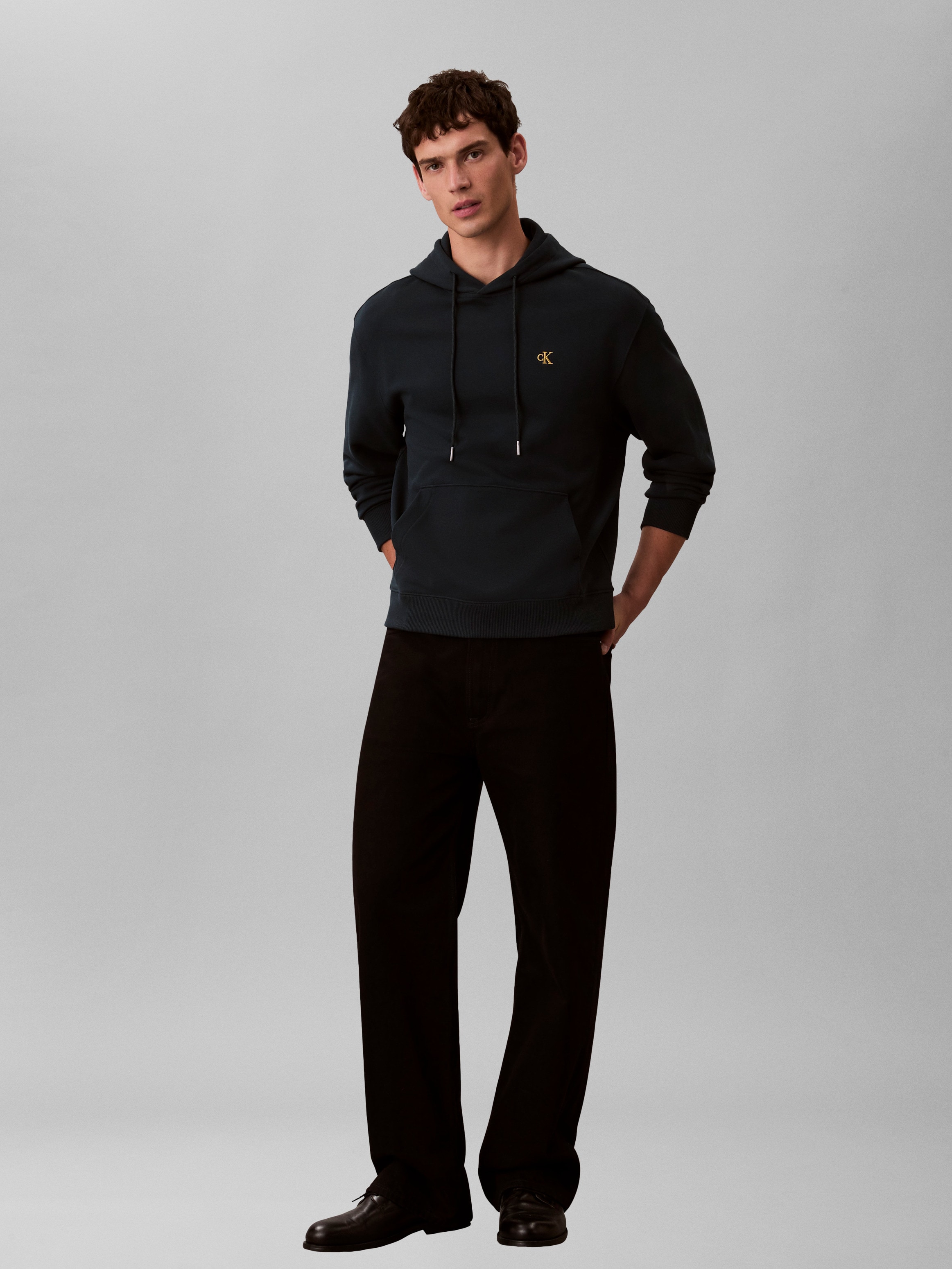 Calvin Klein Jeans Sweat à capuche , Regular fit mit Rundhalsausschnitt
