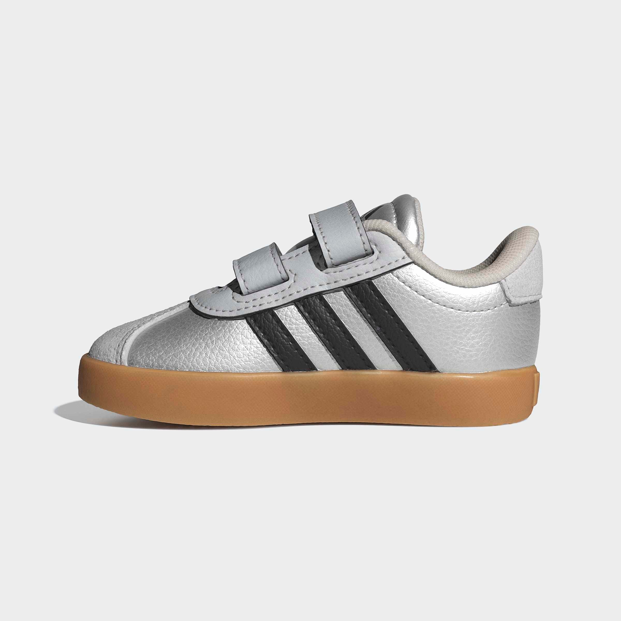 adidas Sportswear Chaussures à scratch »VL COURT 3.0 KIDS«  inspiriert vom Design des adidas samba, für Kinder