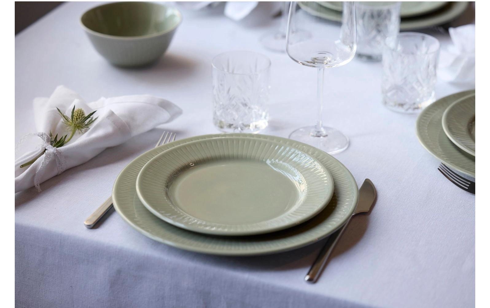 coast Assiette plate »Horizon, 27 cm, Grass, 4 Stück«