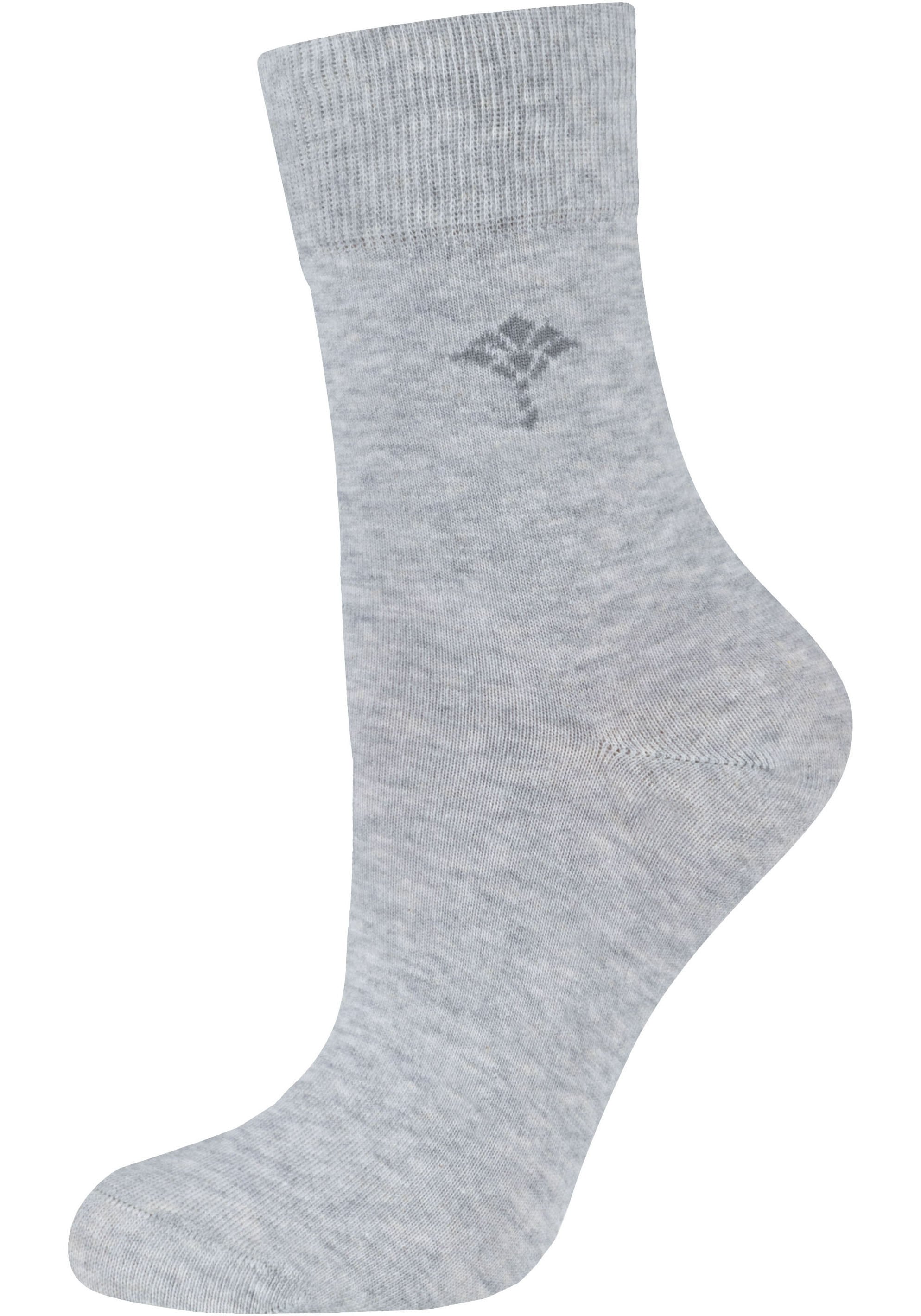 JOOP! Socken »For your daily« mit Cornflower-Logo, Rippenbündchen
