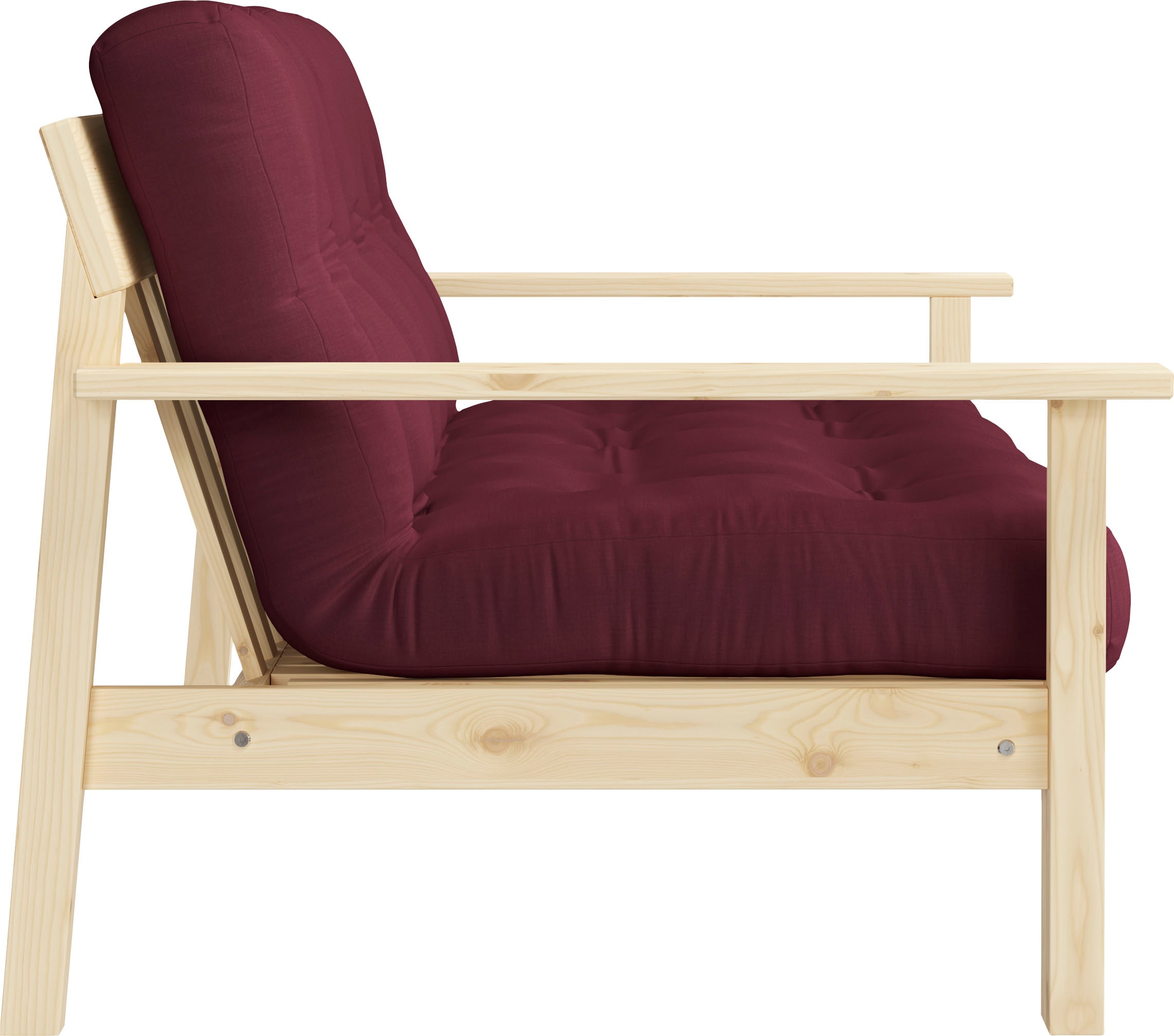 Karup Design Schlafsofa »Unwind« Mit Holzstruktur, inkl. Futonmatratze, Liegefläche 130x190 cm