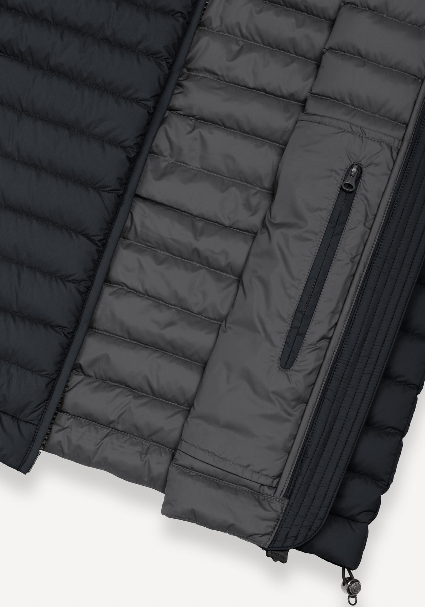 Colmar Gilet en duvet remplissage en véritable duvet, fermeture éclair bidirectionnelle, coupe régulière