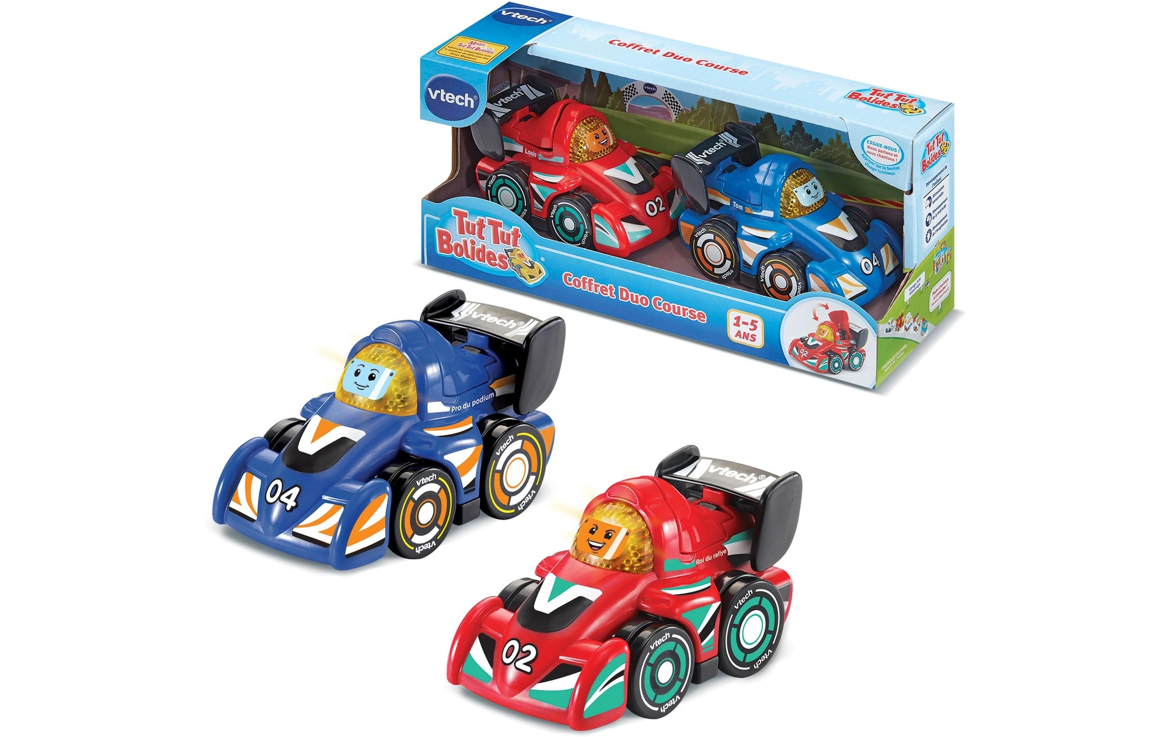 Vtech® Spielzeug-Auto »Tut Tut Bolides Coffret Duo -FR-«