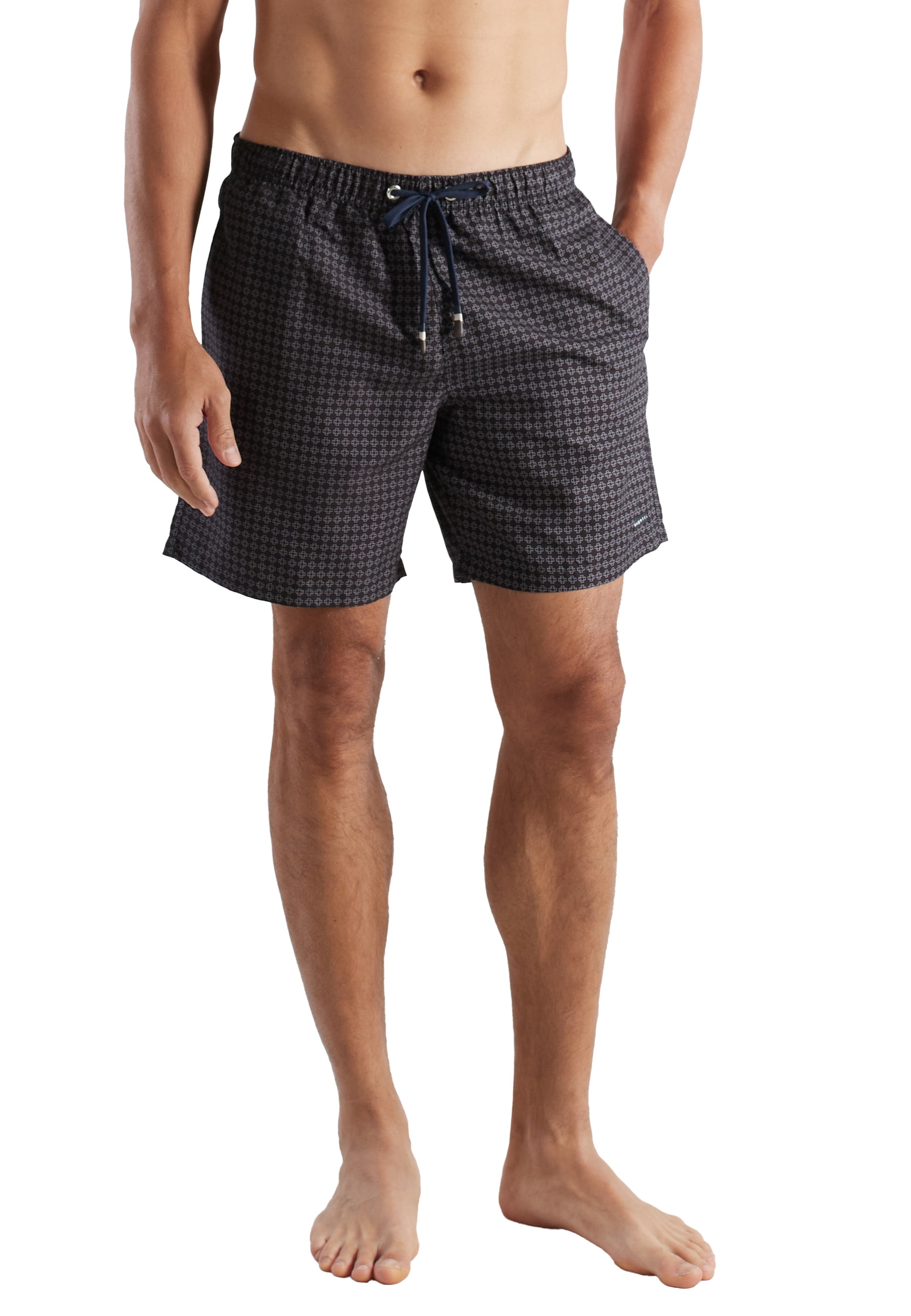 bugatti Short de bain mit Print, mit Kordelzug, bequem