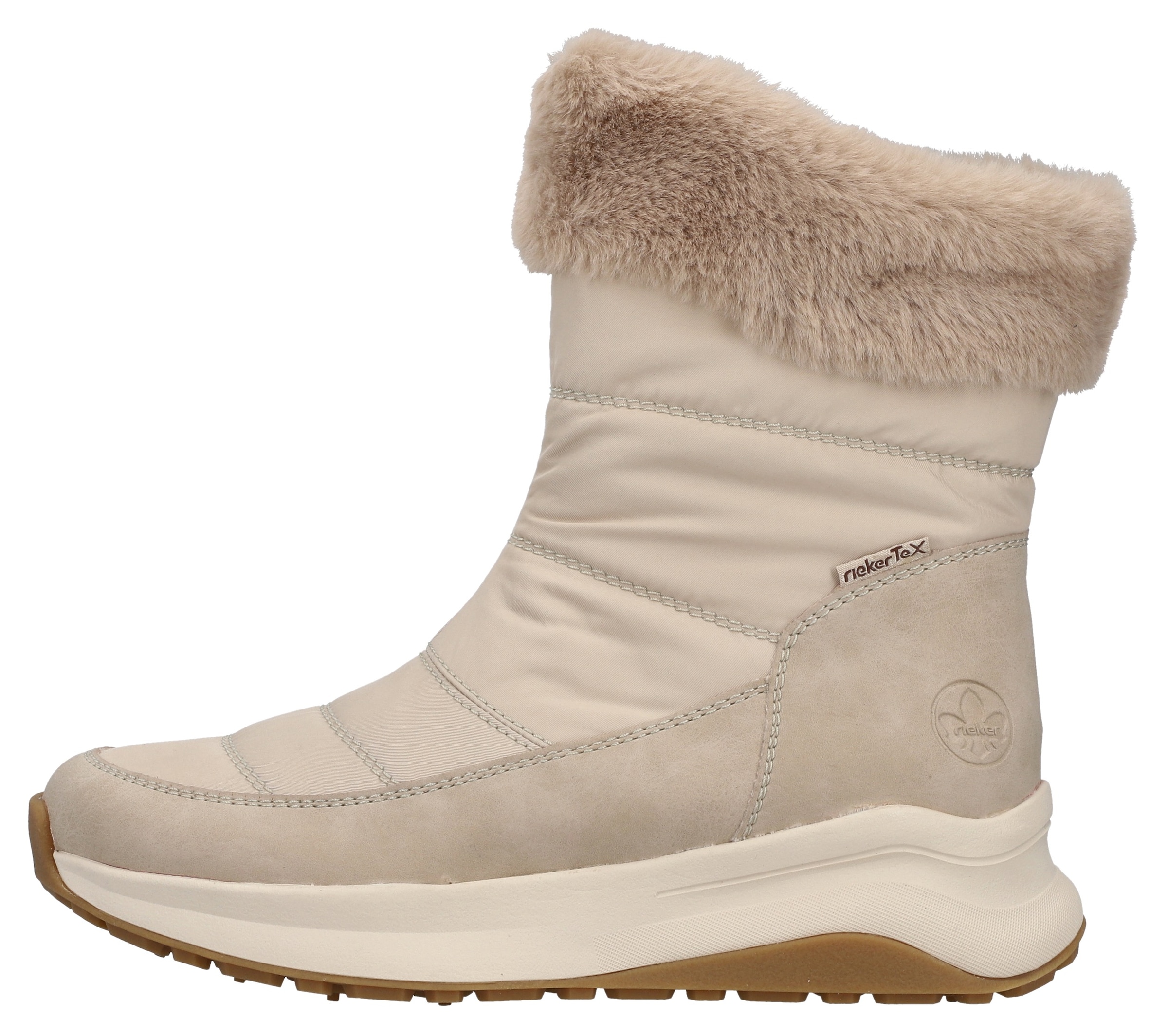 Rieker Bottes d'hiver  bottes à plateforme, bottines d’hiver avec membrane riekerTEX