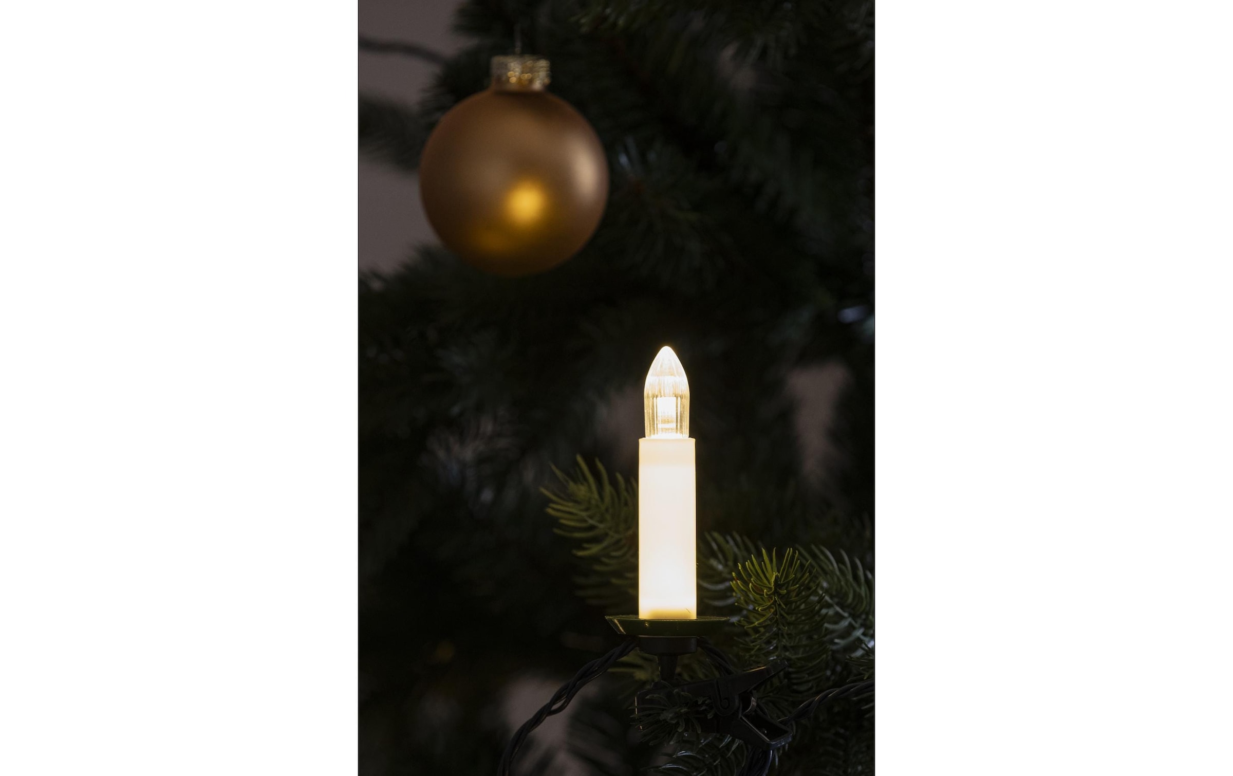 KONSTSMIDE Guirlande lumineuse LED »mit Topbirnen 4,5 V, 3,6 W«