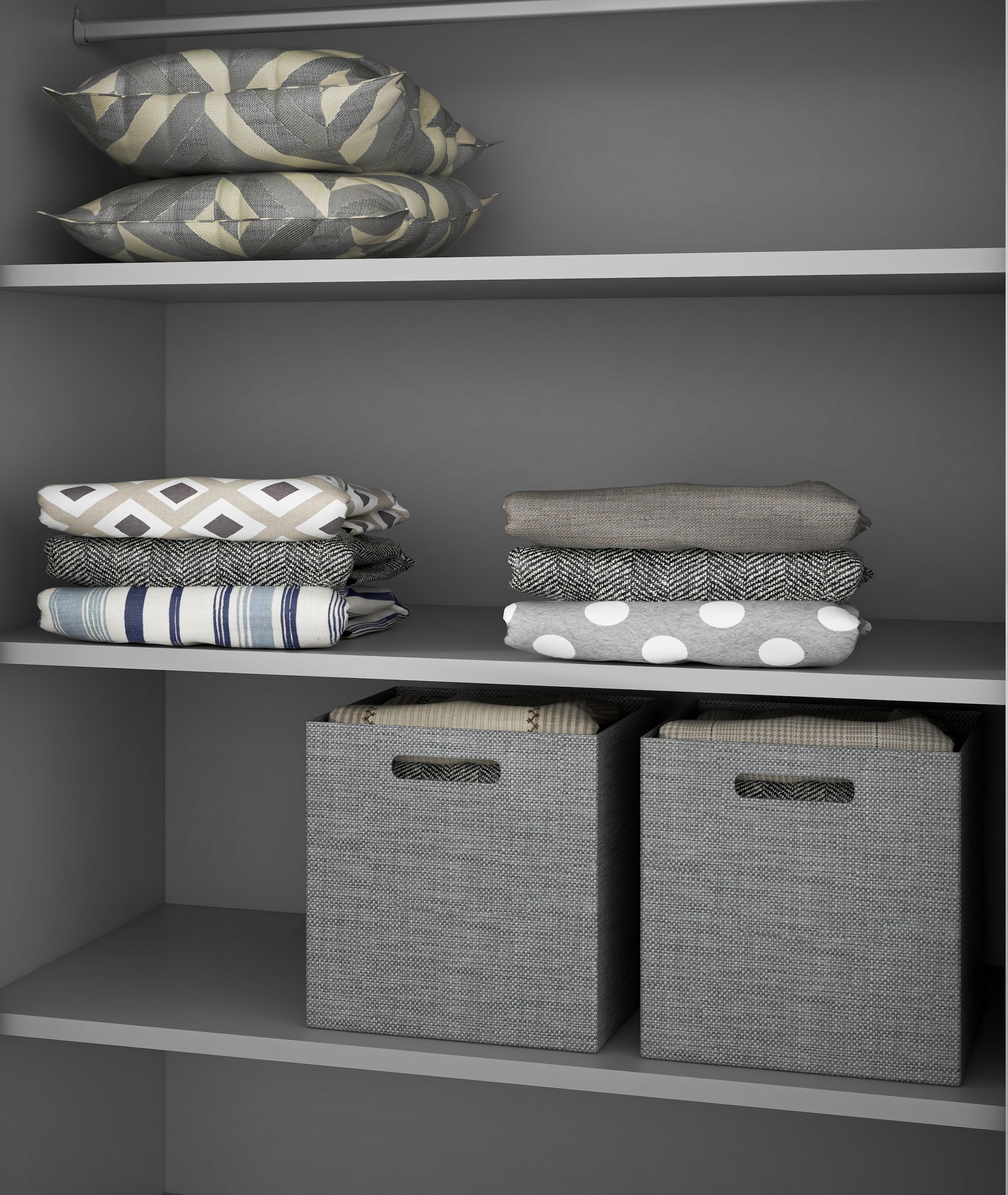 FORTE Tablette de rangement »KASHMIR« 3 cuis tlg. étagères lot de 3, complément à 74094962, crée une surface de rangement