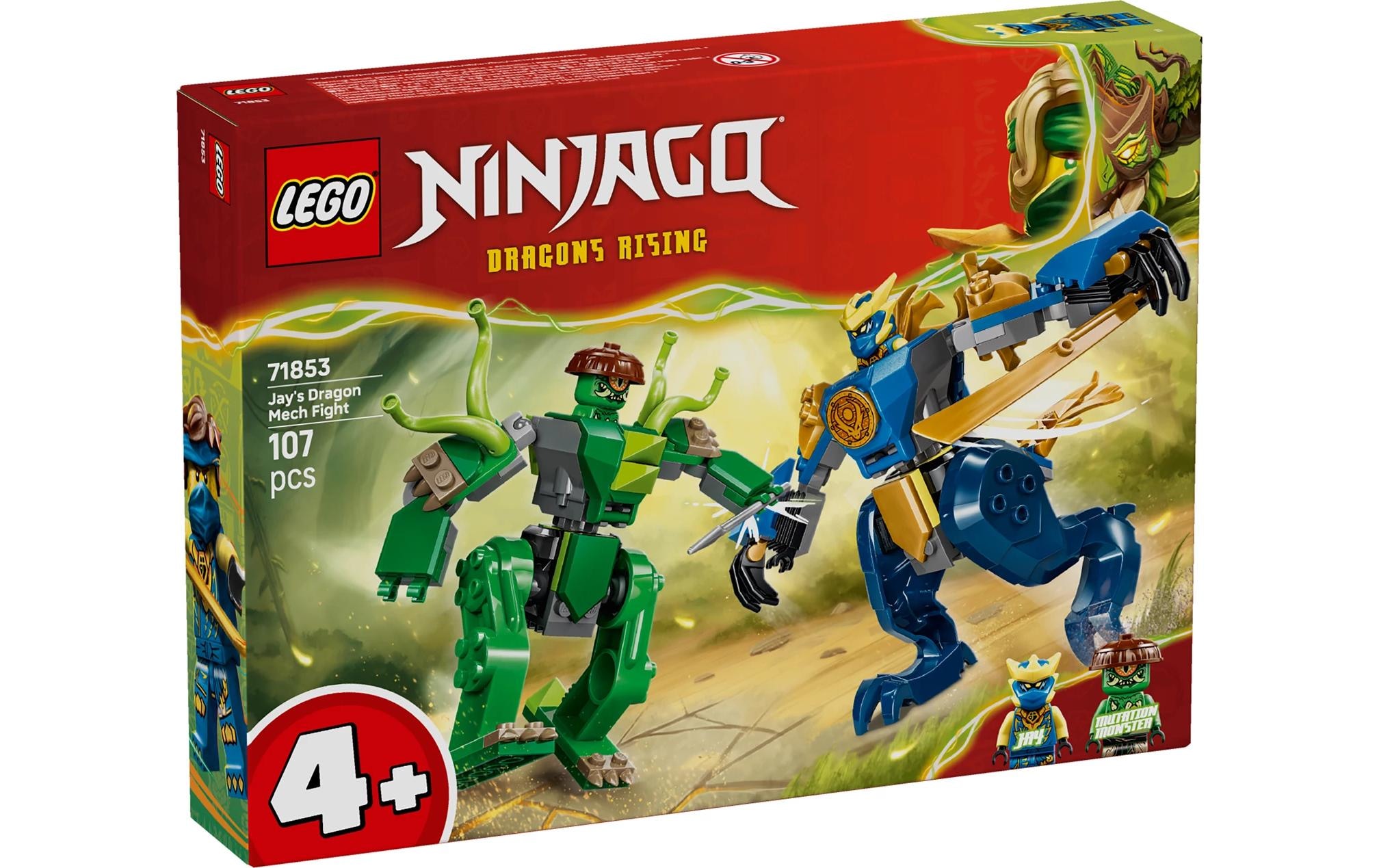 LEGO® Pions de construction »Duell mit Jays Drachen-Mech (71853), LEGO Ninjago«