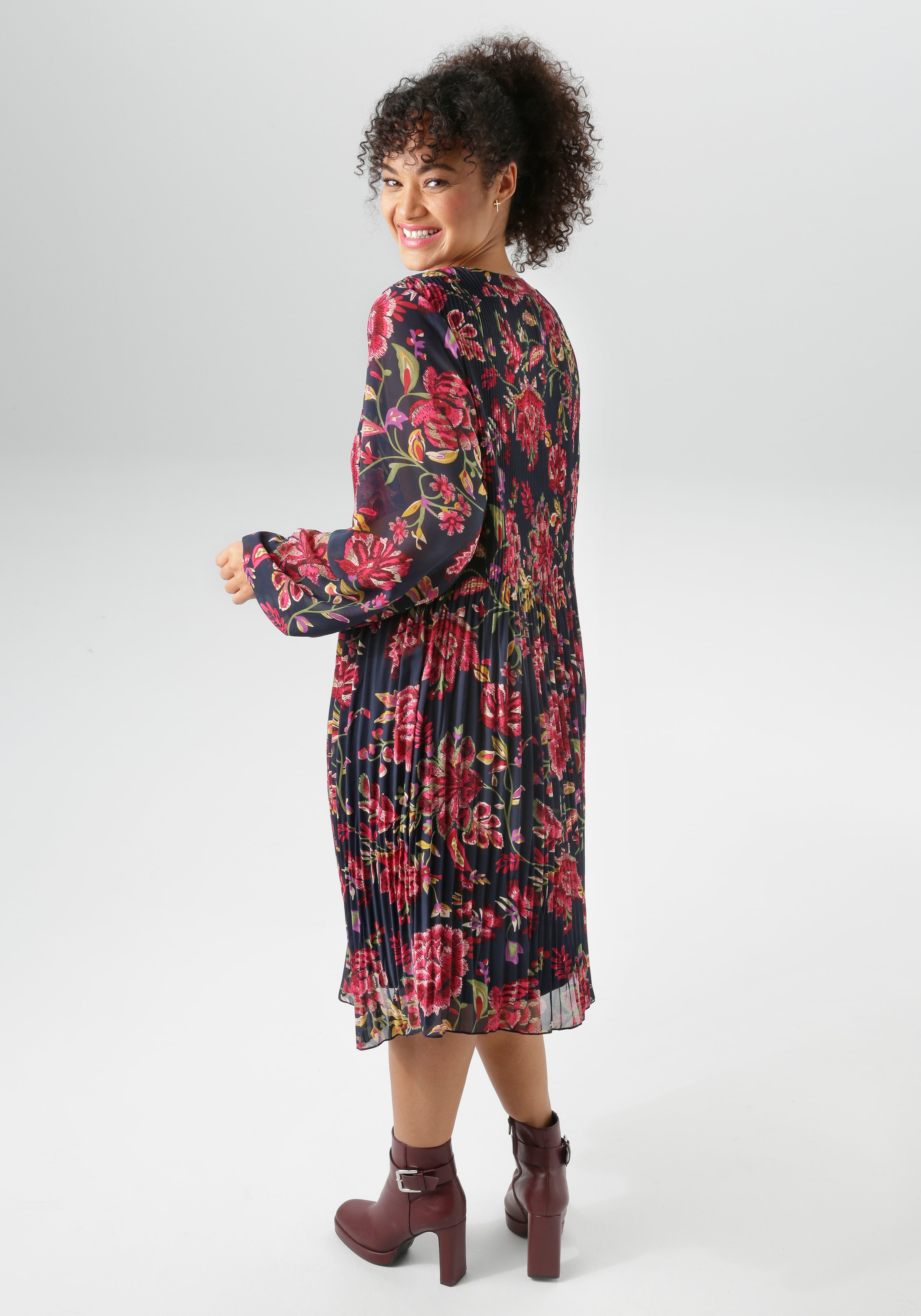 Aniston PLUS Robe d'été in Alloverprint - NEUE KOLLEKTION