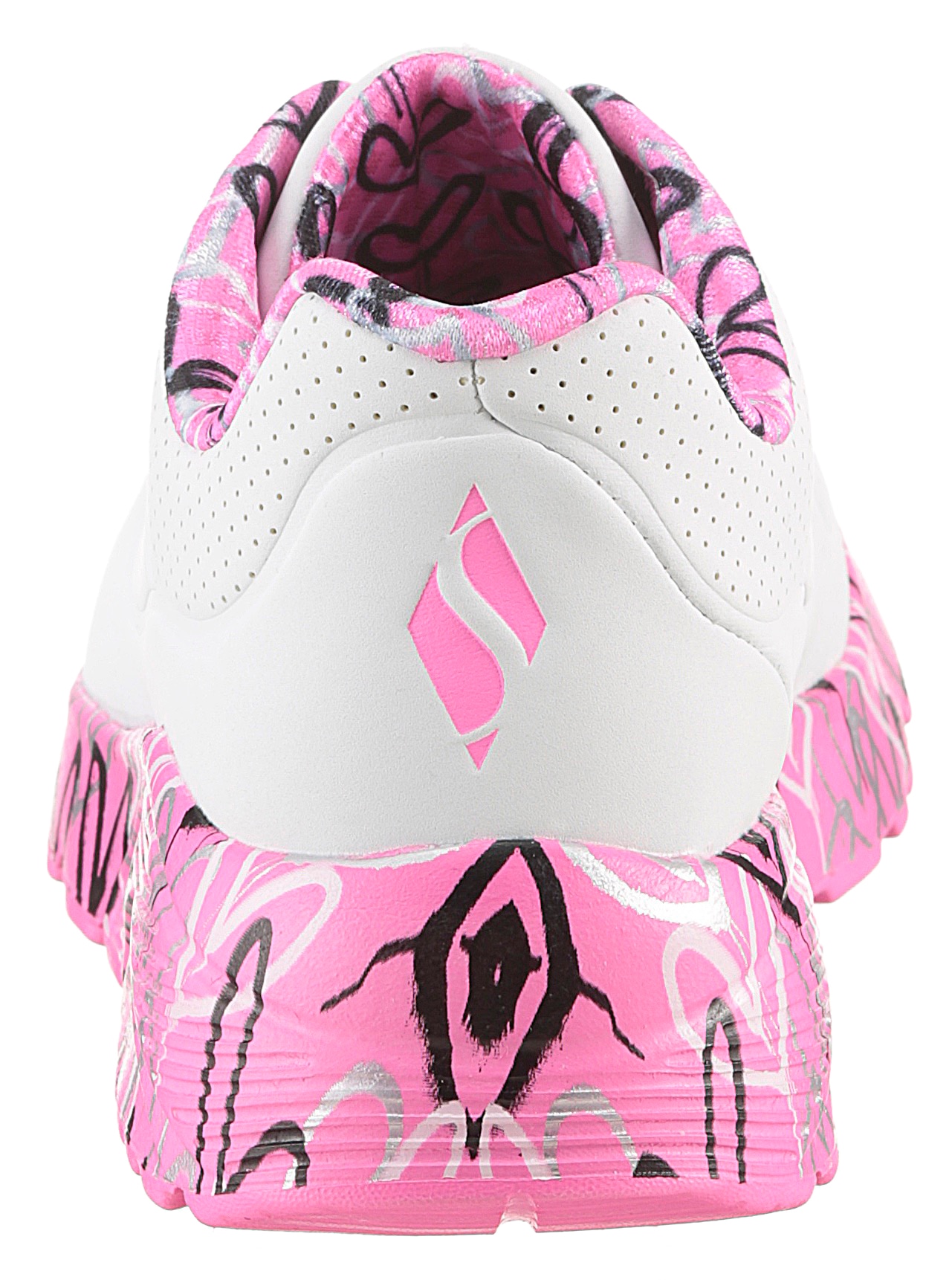 Skechers Sneakers »UNO LITE-LOVELY LUV«  , Schnürschuh mit bedruckter Sohle, Grössenschablone zum Download