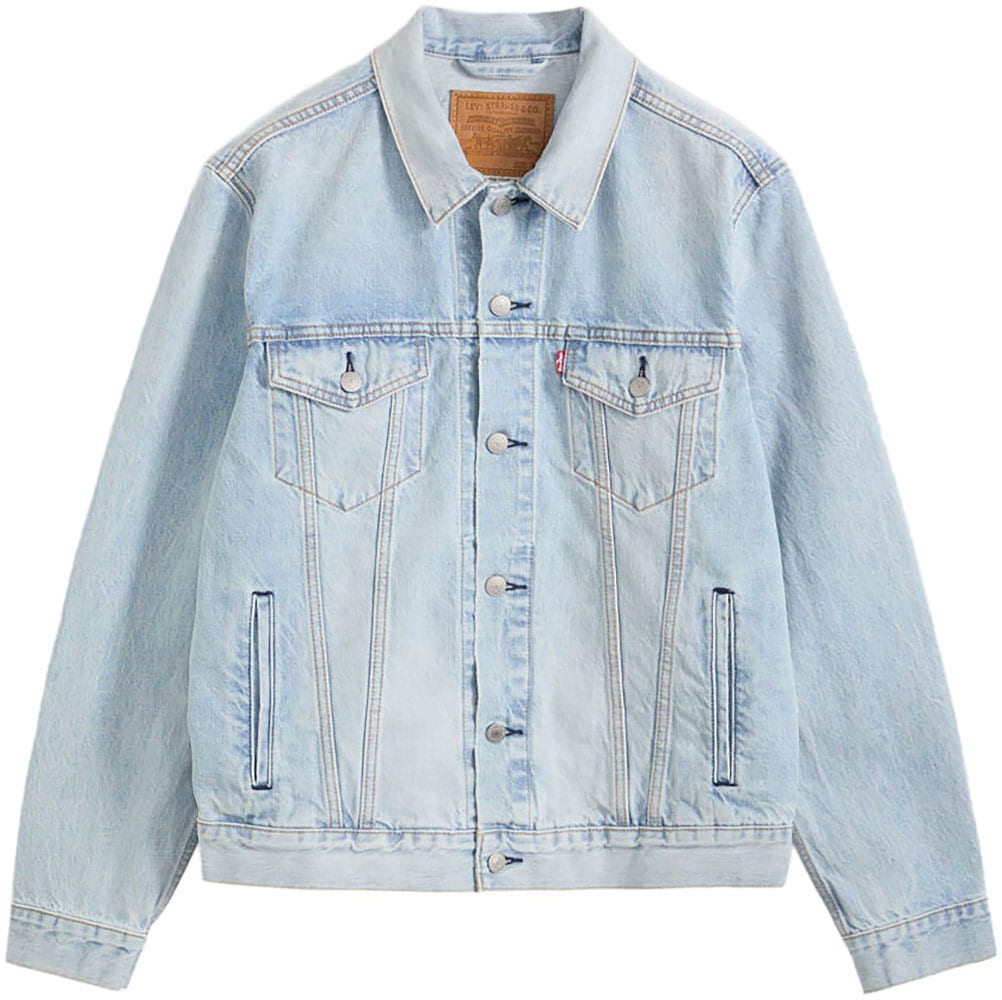 Levi's® Veste en jean »VINTAGE FIT TRUCKER JKT« sans capuche avec patte de boutonnage