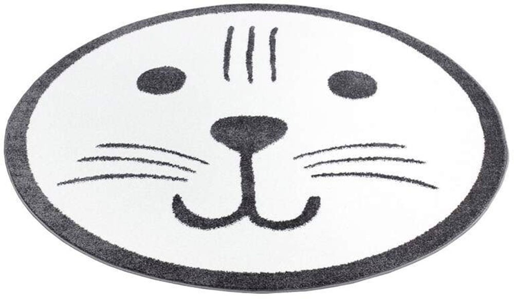 Carpet City Tapis pour enfants »ANIME918« Rond 11 mm Höhe Kinderzimmer Teppich Modern mit lustigen Cartoon-Figuren, Multi