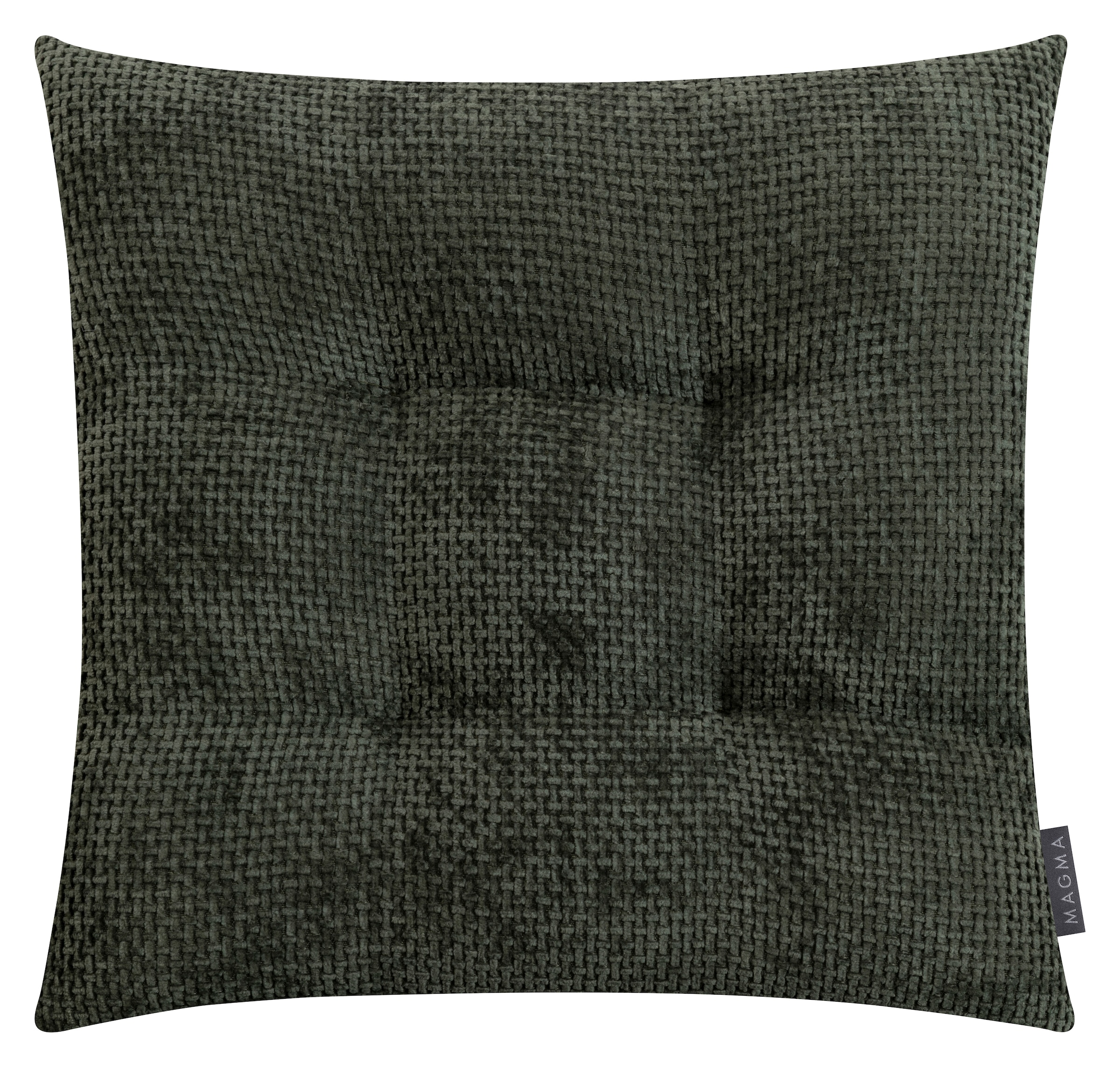 Magma Heimtex Stuhlkissen »ARLO Stuhlkissen Form 55« Komfort trifft Stil: Hochwertiges Stuhlkissen mit robuster Webstruktur