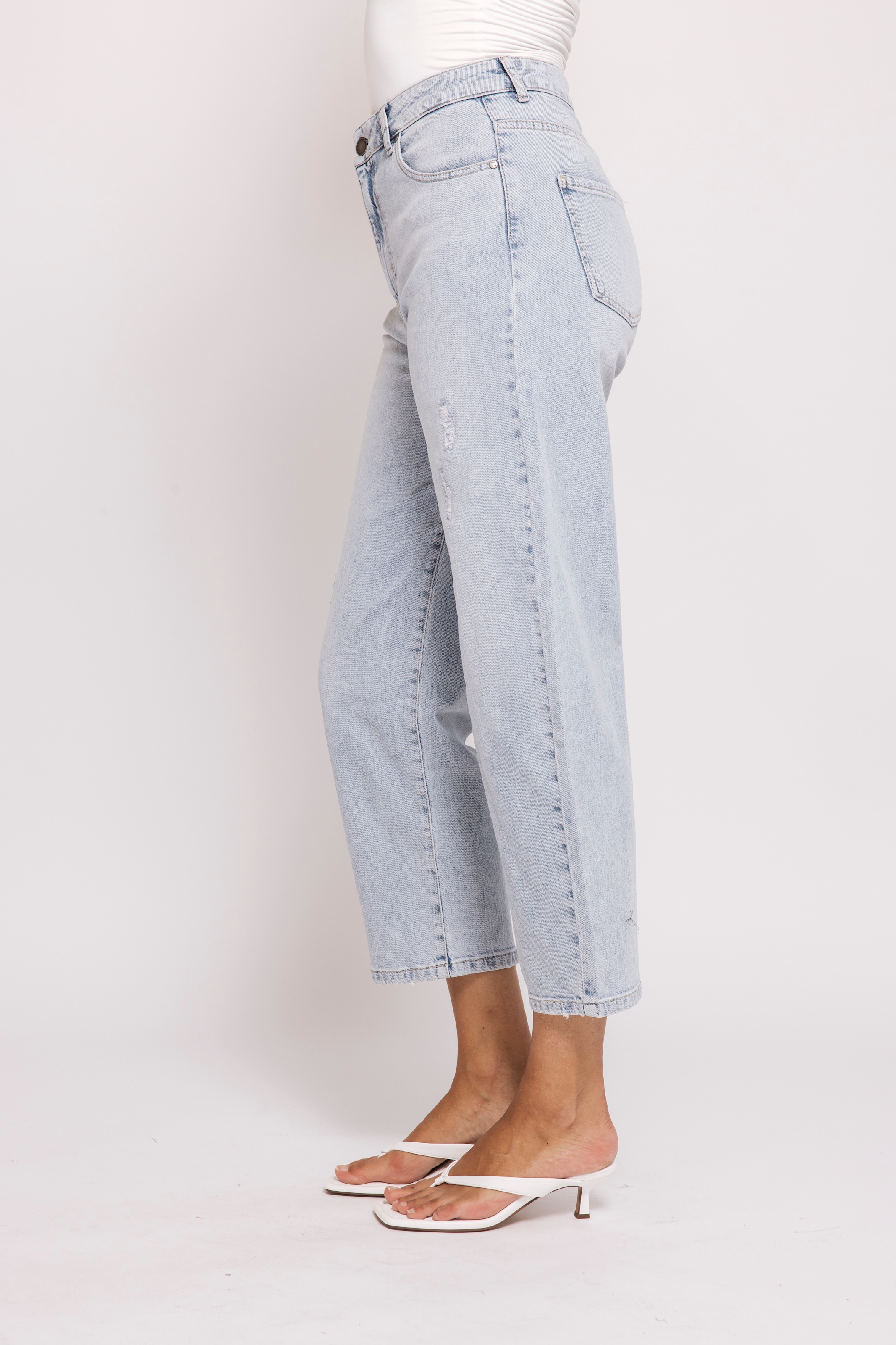 Zhrill Relax-fit-Jeans »ZHYVE« mit Destroyed-Effekten, aus Baumwollmischung