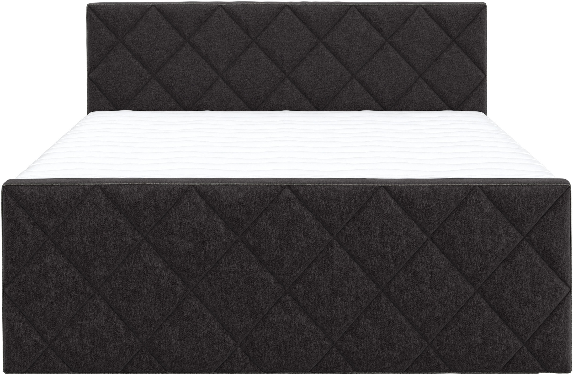 COTTA Lit boxspring »Tower inkl. Bettkasten, mit Keder in abgesetzter Farbe« in verschiedenen Breiten, Härtegraden und Farben erhältlich