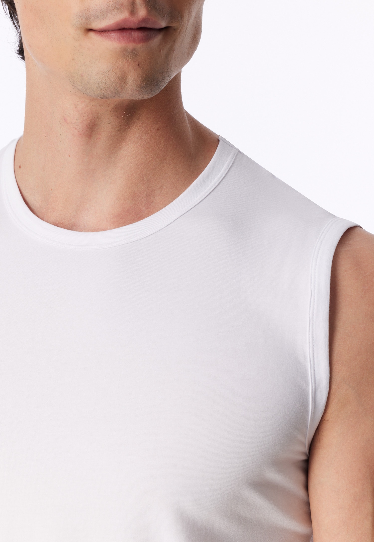 uncover by SCHIESSER Débardeur »Uncover Cotton« mélange coton, élastique, larges bretelles, lot de deux