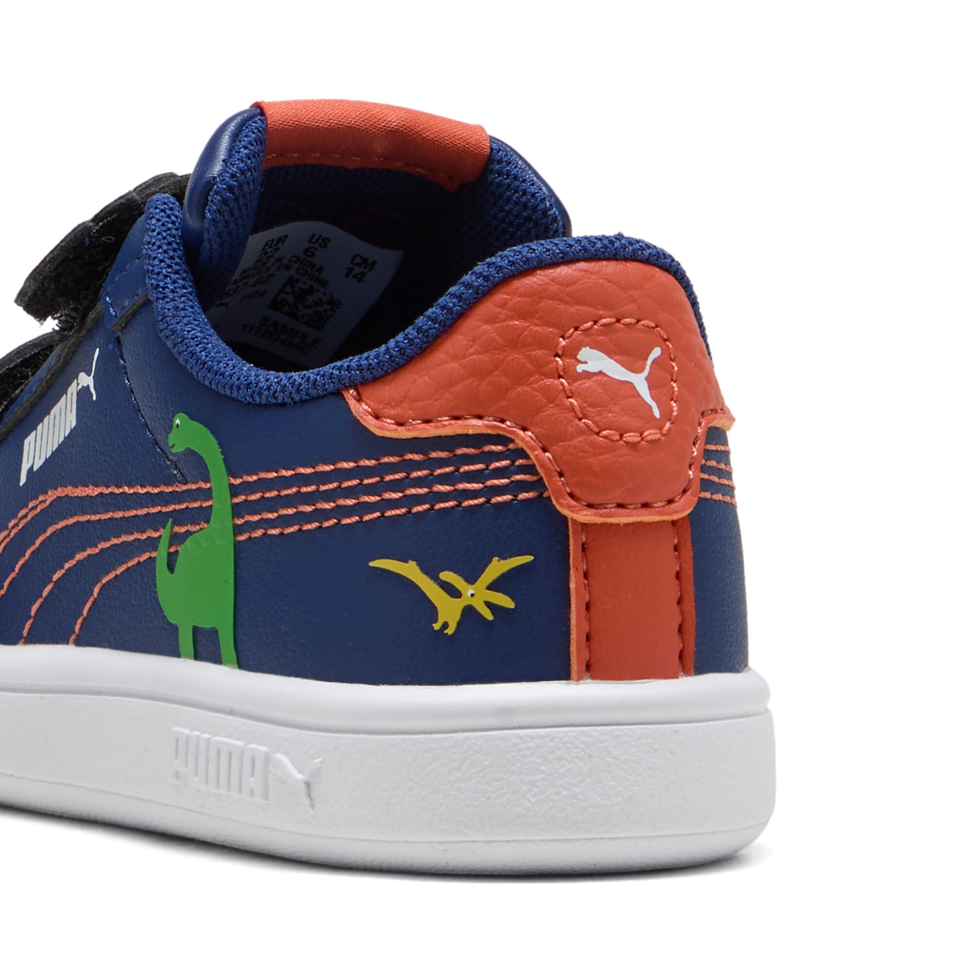 PUMA Sneakers »SMASH 3.0 DINO V INF«  mit Klettverschluss, mit SOFTFOAM+ Dämpfung, weiches Textilfutter