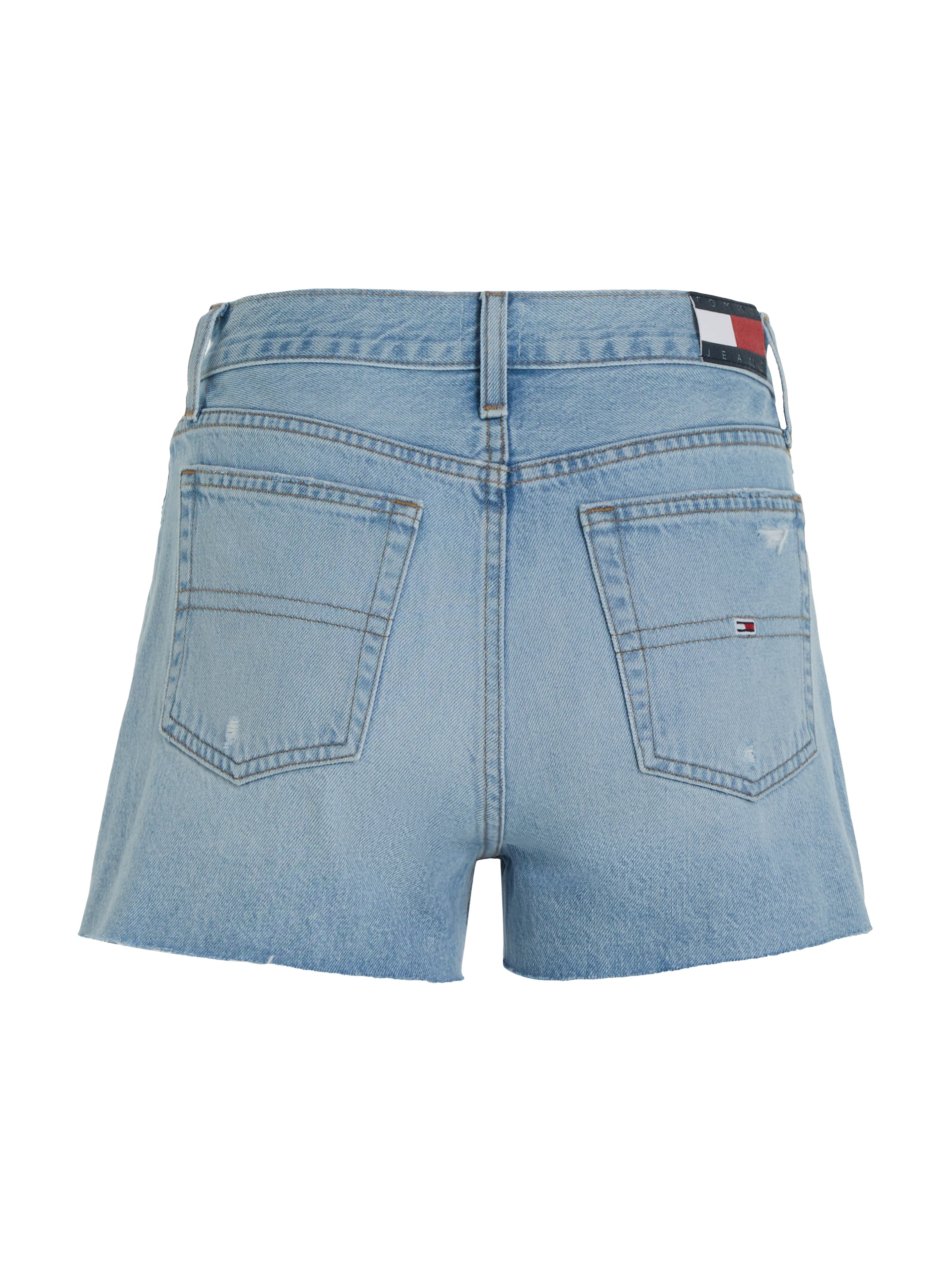 Tommy Jeans Short »HOT PANT BH0015«  mit heavy Destroyed Effekten am Saum