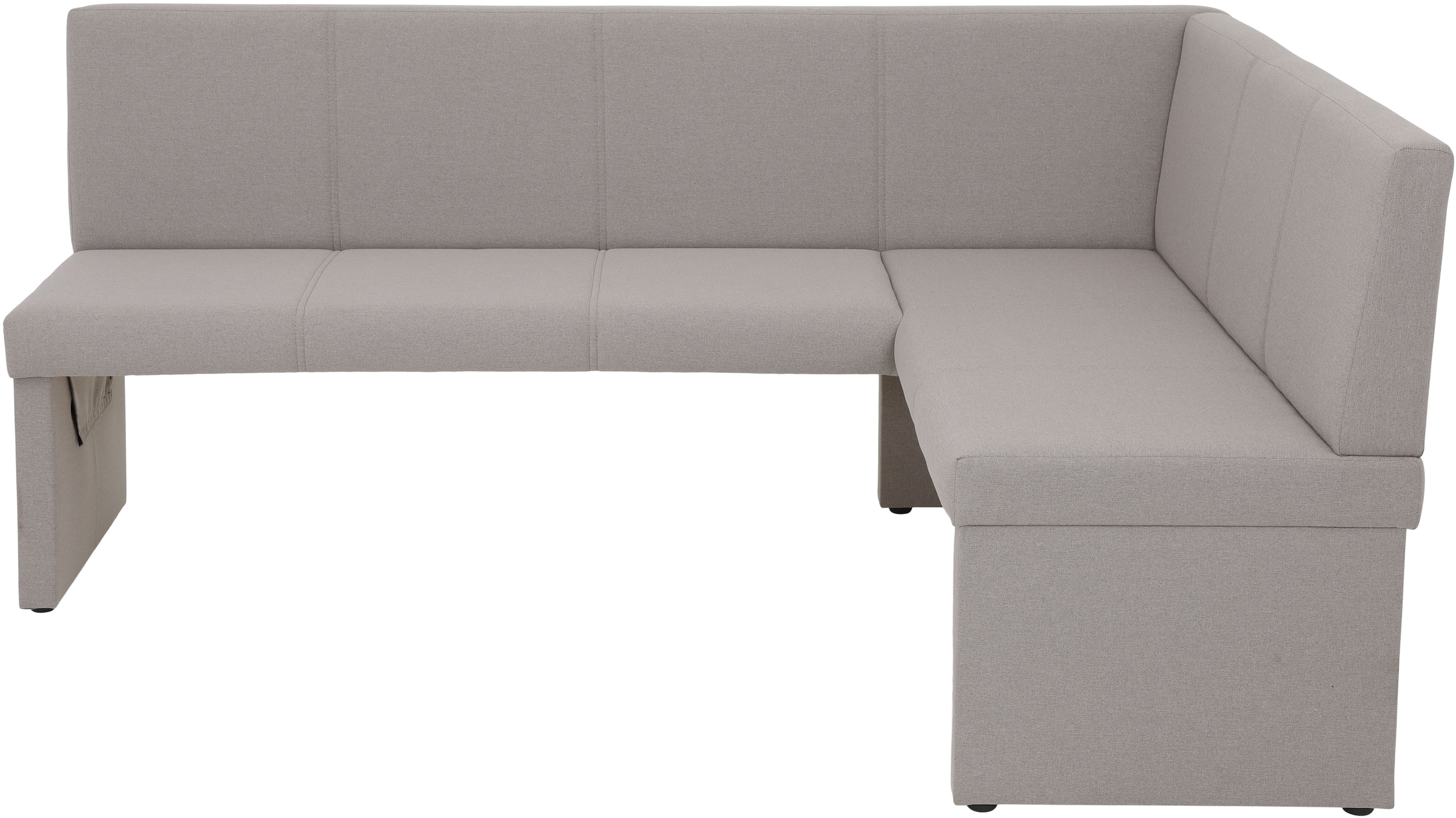 HELA Banc d'angle »TURIN« banquette d'angle, structure en bois, rembourrée, en 2 versions, tissu tissé