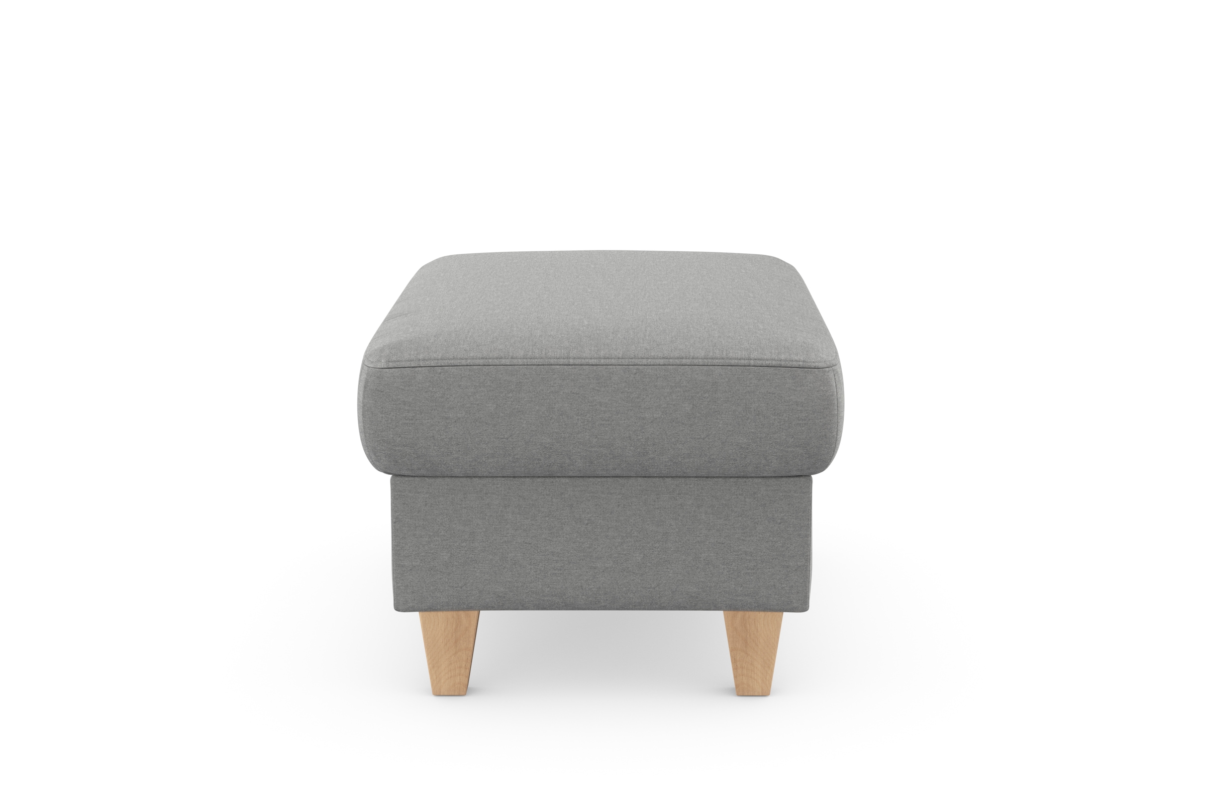 sit&more Tabouret de rangement »Farö« mit Stauraum und Federkern und naturfarbenen Füssen