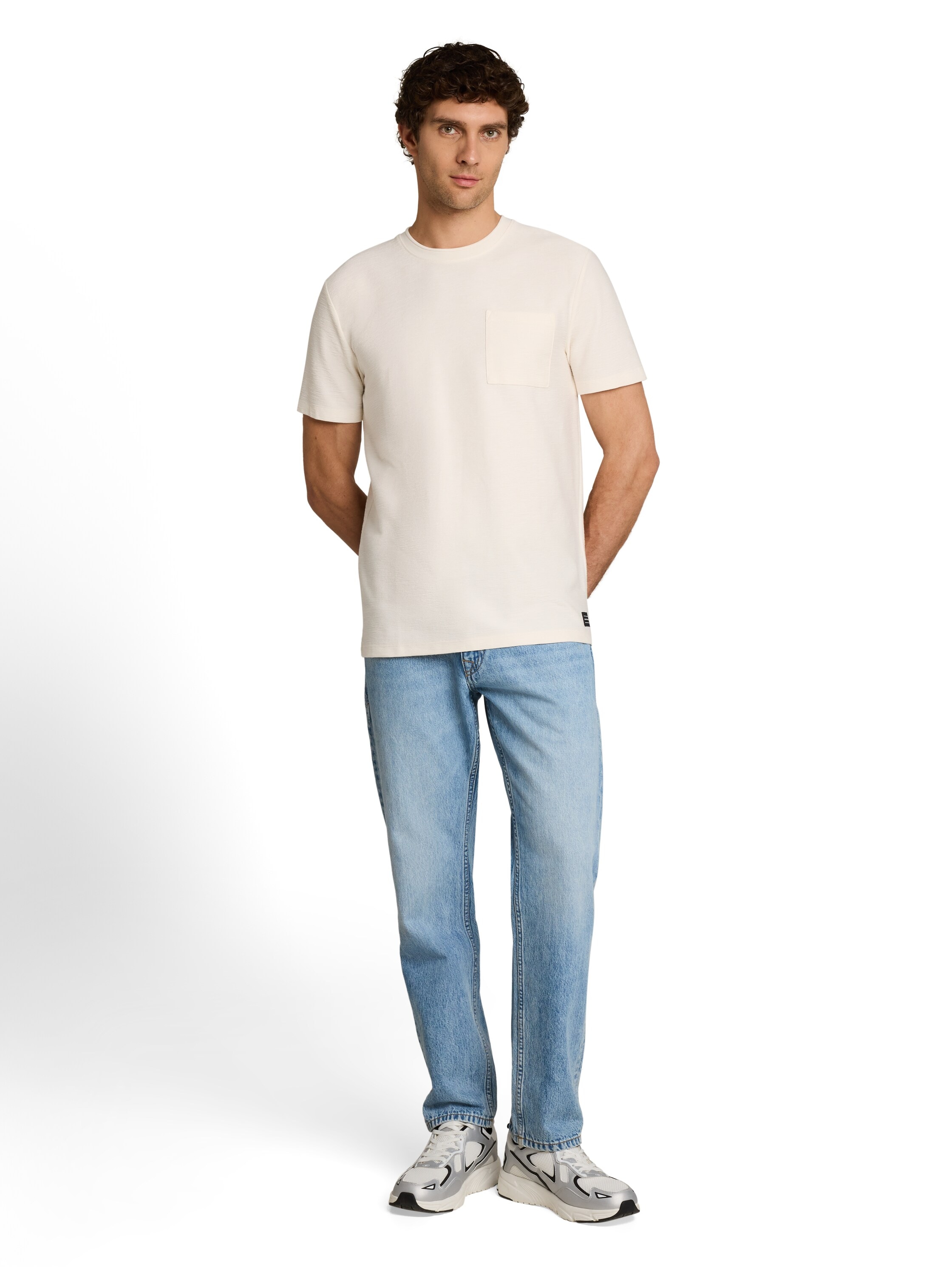 TOM TAILOR Denim Shirt à col rond