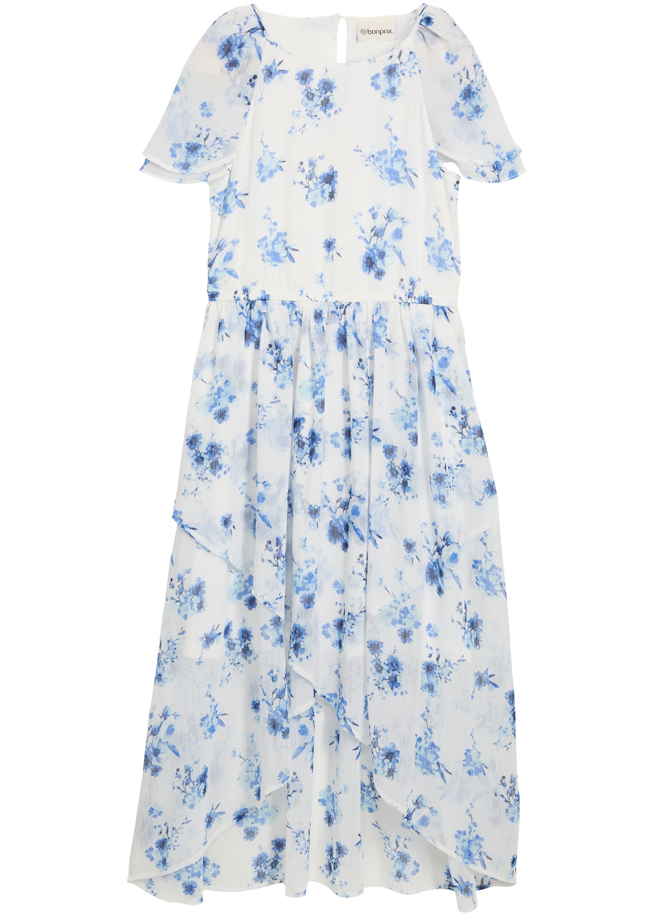 bonprix Chiffonkleid aus Chiffon, mit elastischer Taille