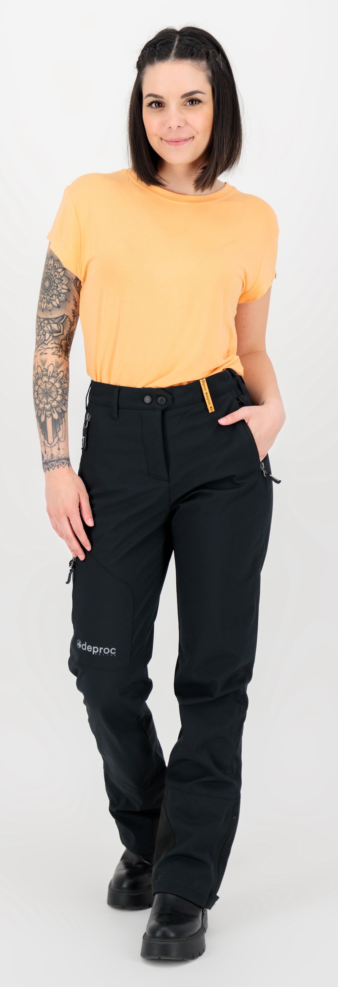 DEPROC Active Pantalon softshell »STERLING WOMEN mit Schneefang«  auch in Grossen Grössen erhältlich