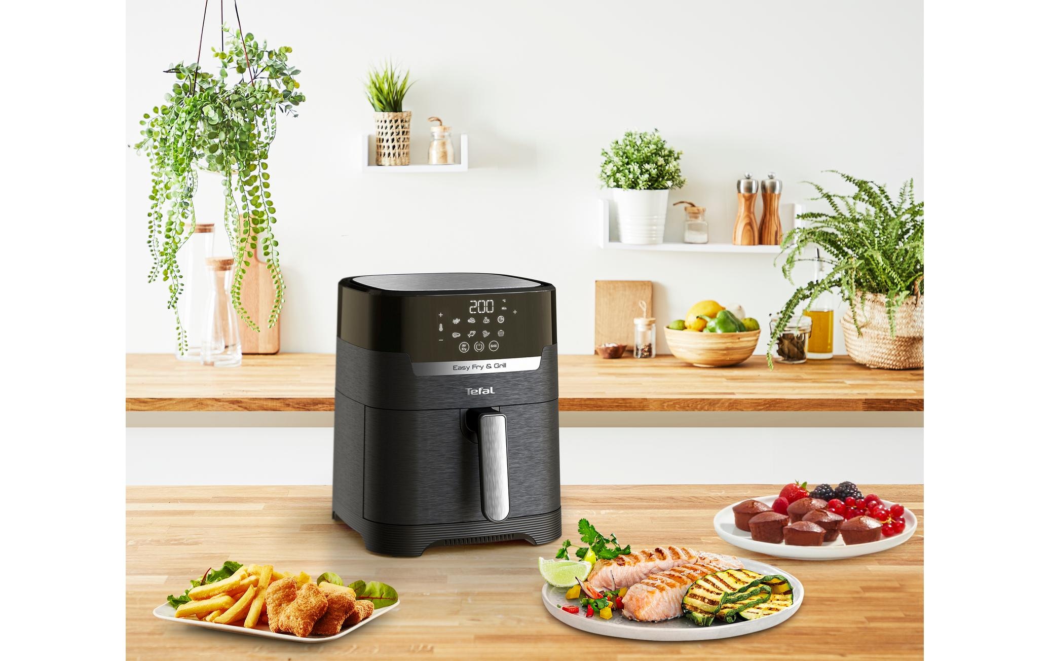 Tefal Heissluftfritteuse »Easy Fry & Grill Precision EY5058« 1550 W