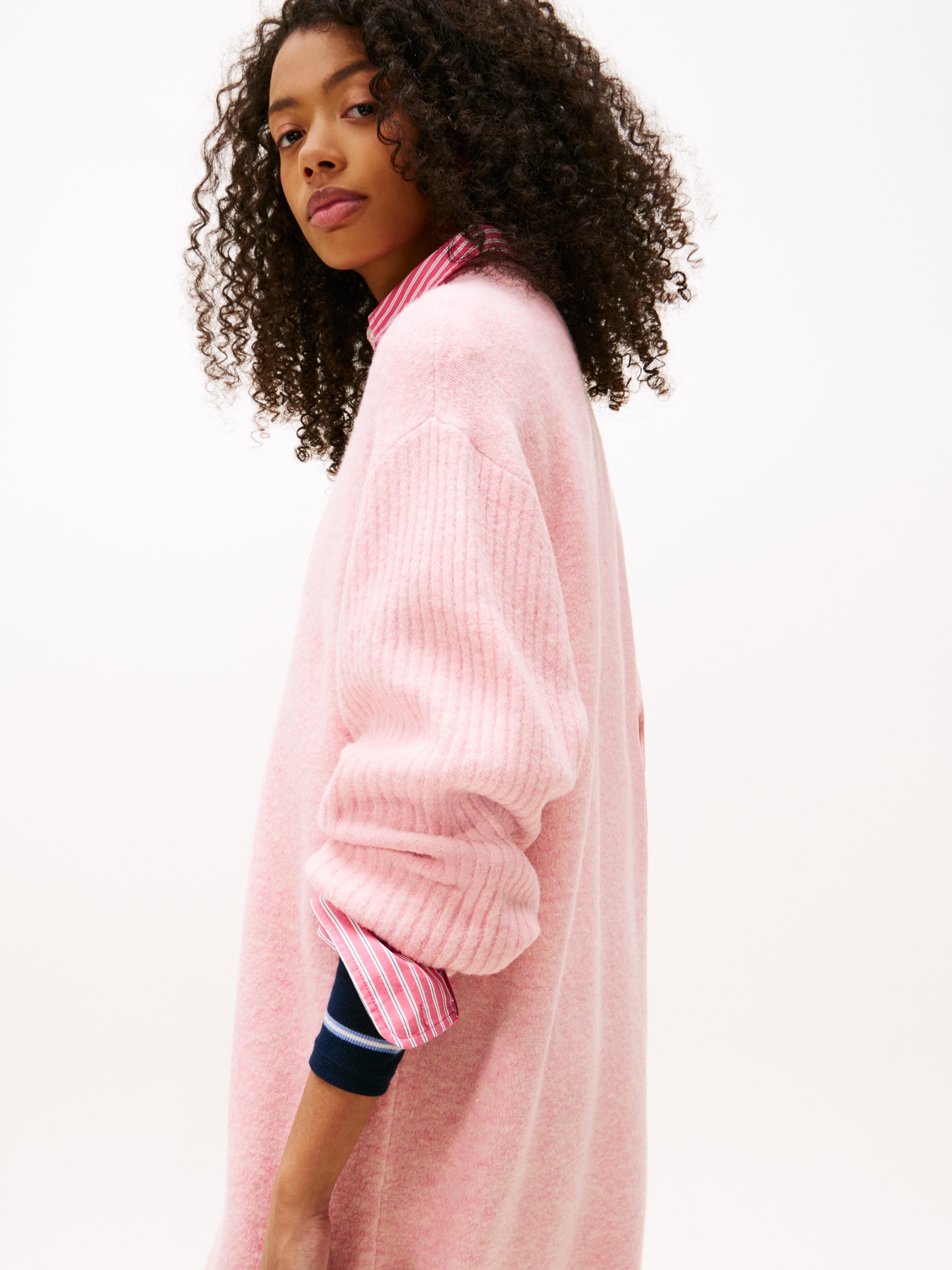 Tommy Jeans Strickkleid »TJW FLAG SWEATER DRESS EXT«