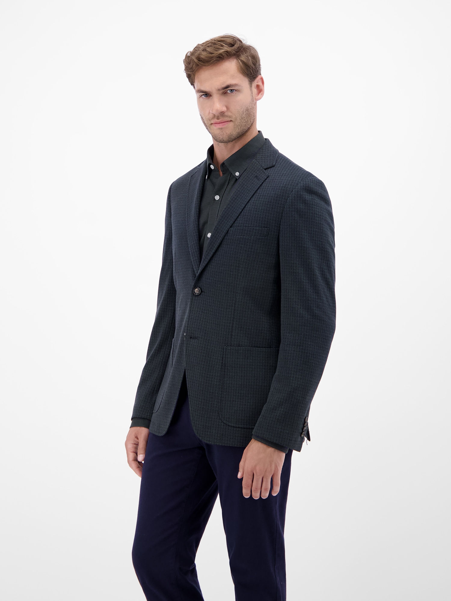 LERROS Jerseysakko »Twill-Sakko für Herren«