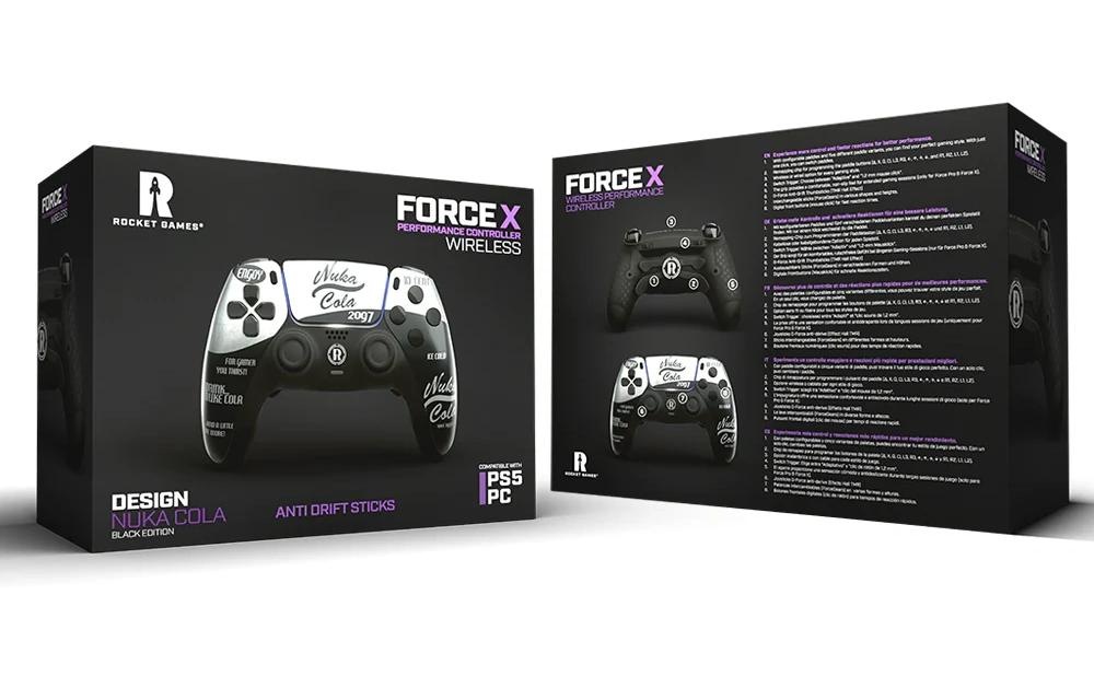   Controller »Controller Rocket Force X TMR Nuka Cola Black Edition«