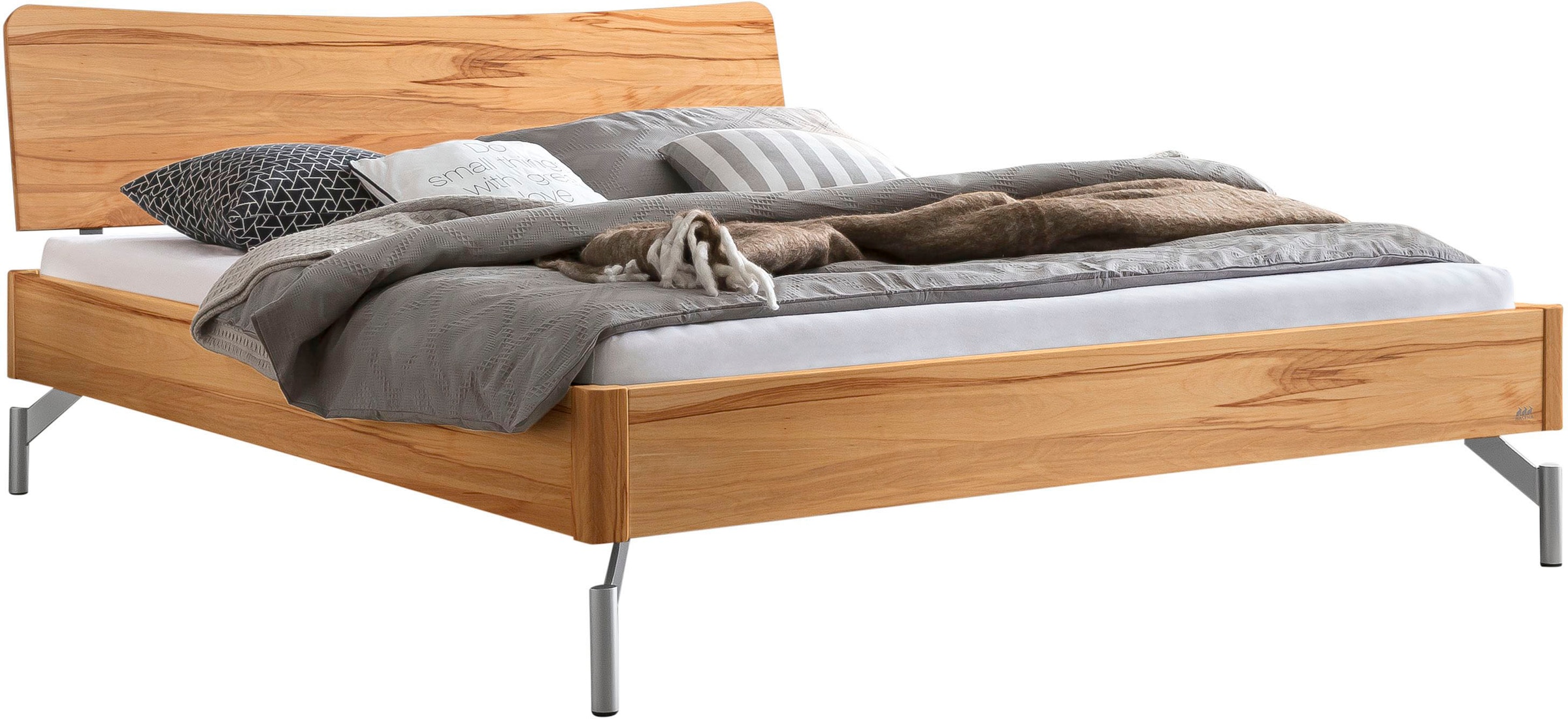 HASENA Lit en bois »Albinia« Lit en bois massif Albinia, hauteur pieds 20 cm