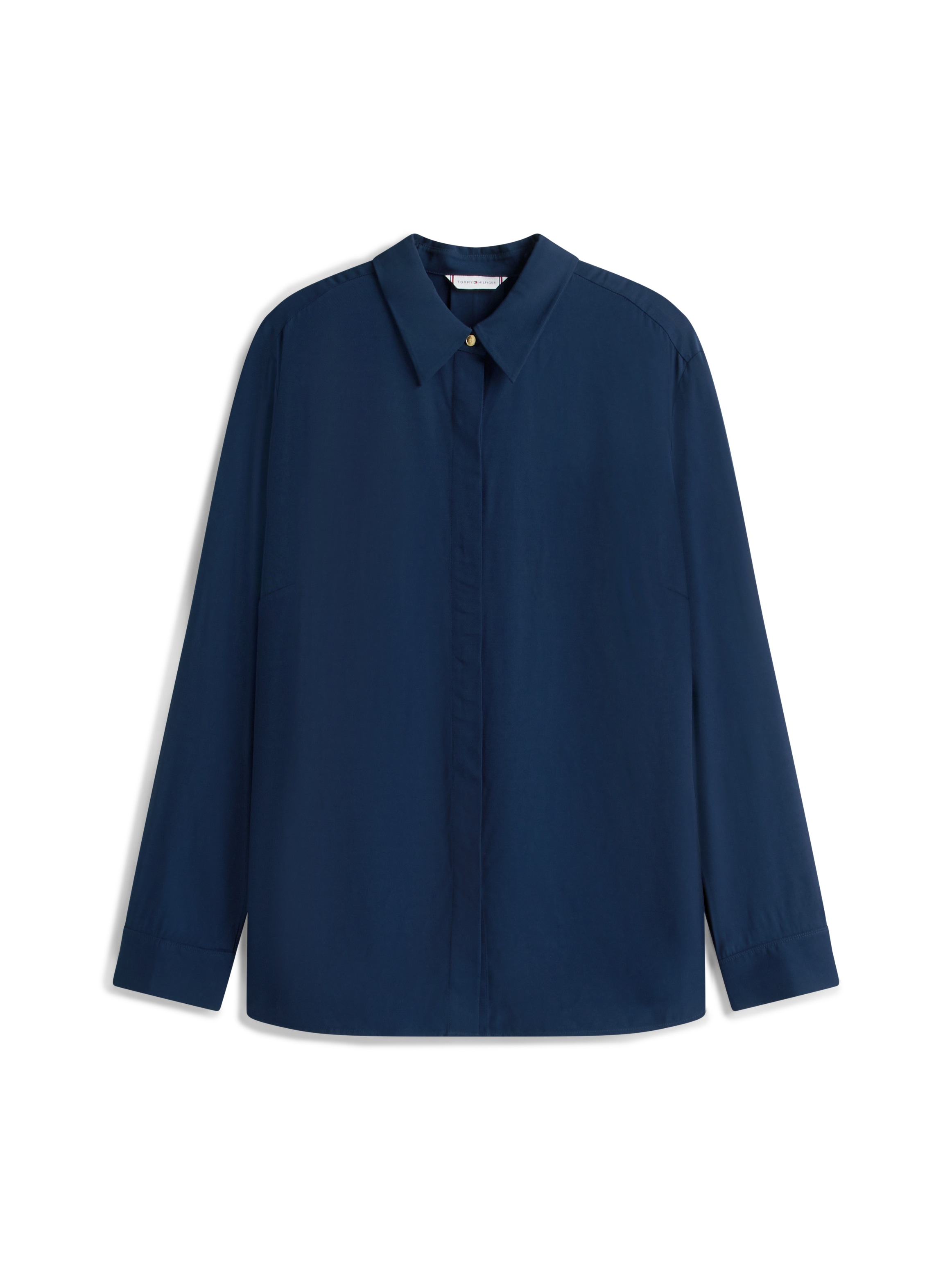 Tommy Hilfiger Curve Hemdbluse »CRV VIS TWILL BUTTON UP SHIRT« in grossen Grössen