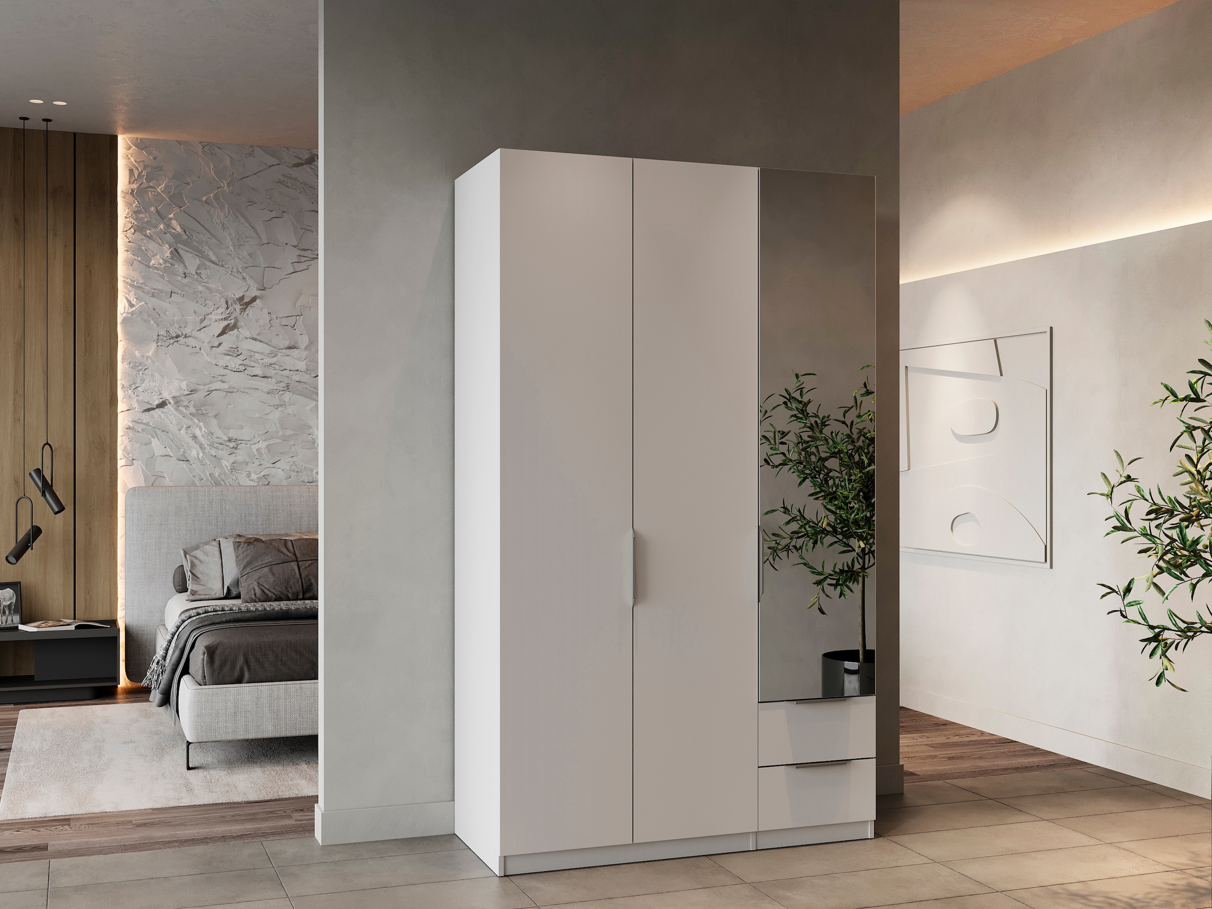 Demeyere GROUP Drehtürenschrank »Ghost«