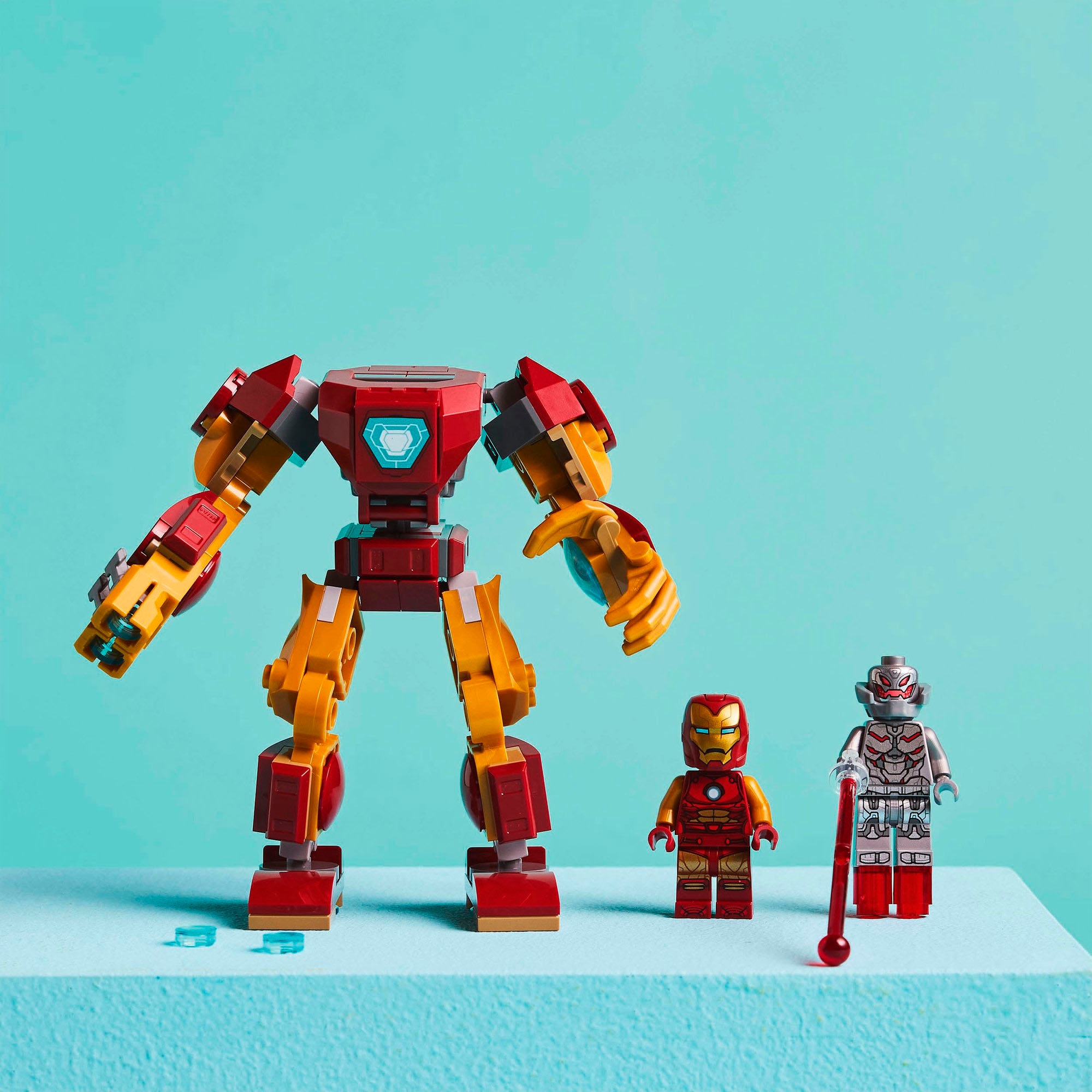 LEGO® Konstruktionsspielsteine »Iron Man Mech vs. Ultron (76307), LEGO Super Heroes« Made in Europe