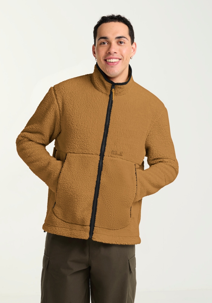Jack Wolfskin Veste polaire »STONE LITE JKT M« résistant au vent et à l'eau, respirant, en polyester