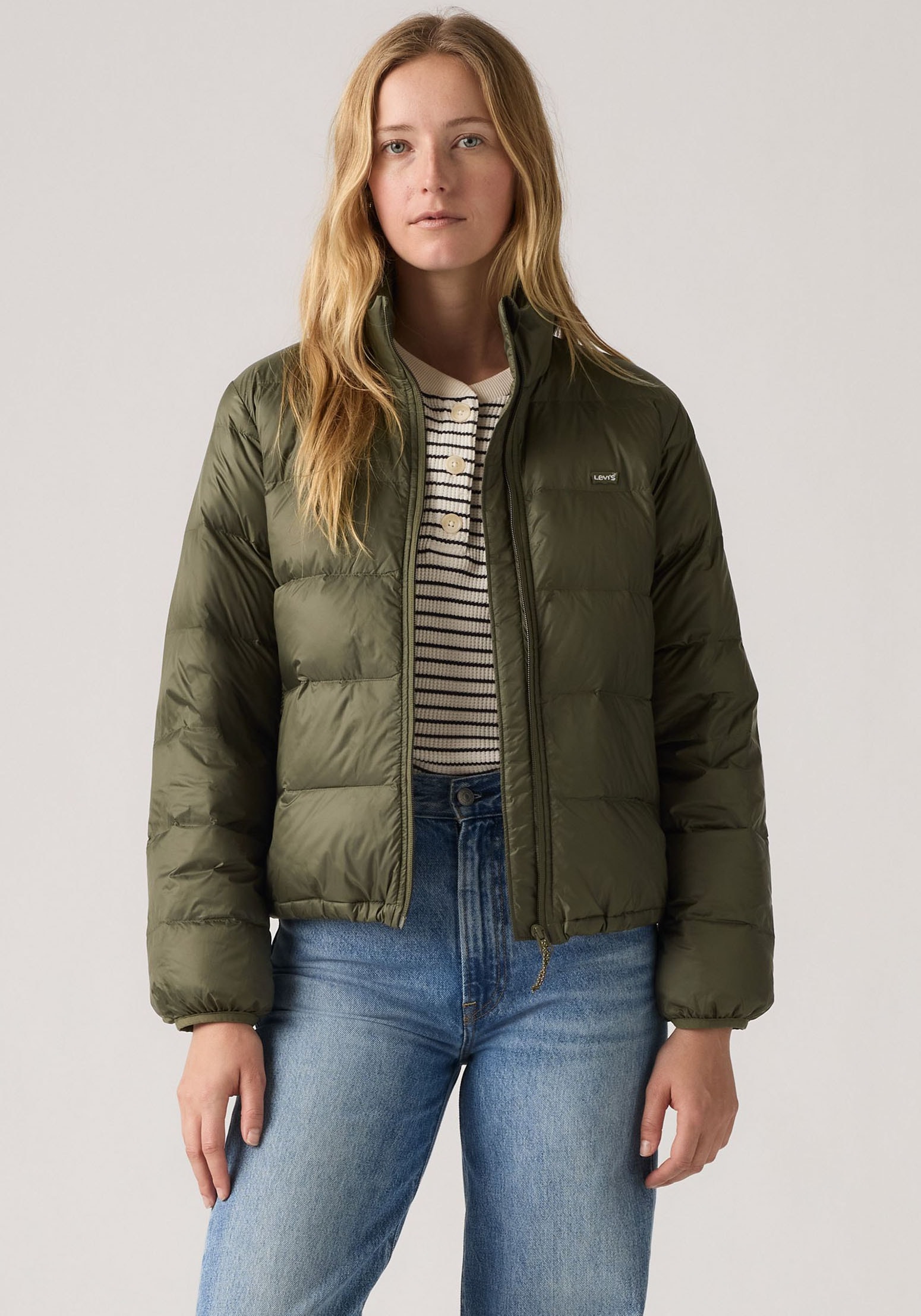 Levi's® Veste courte »WMS PACKABLE JACKE« ohne Kapuze mit Taschen