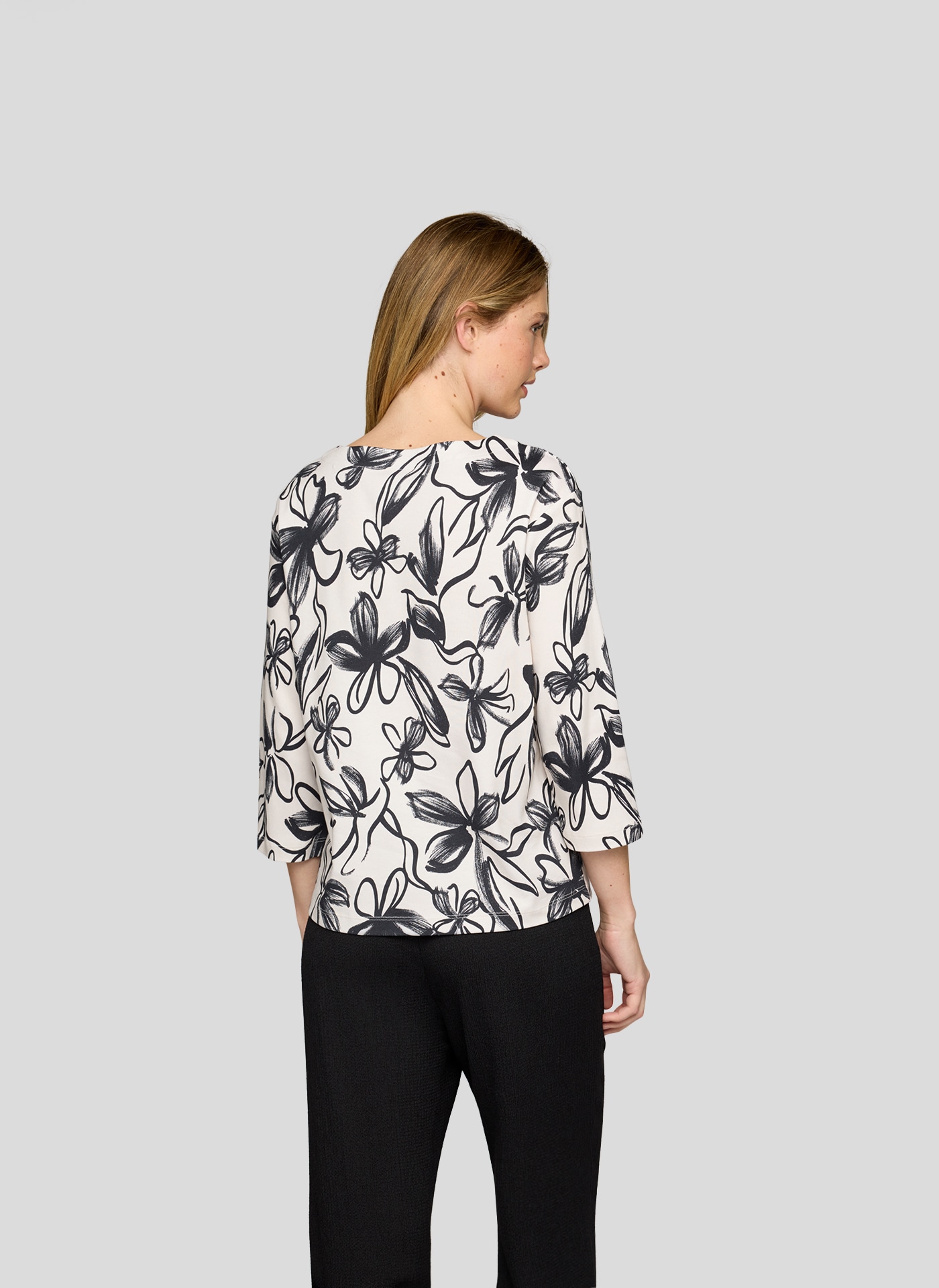 Rabe 3/4-Arm-Shirt mit All-Over Print