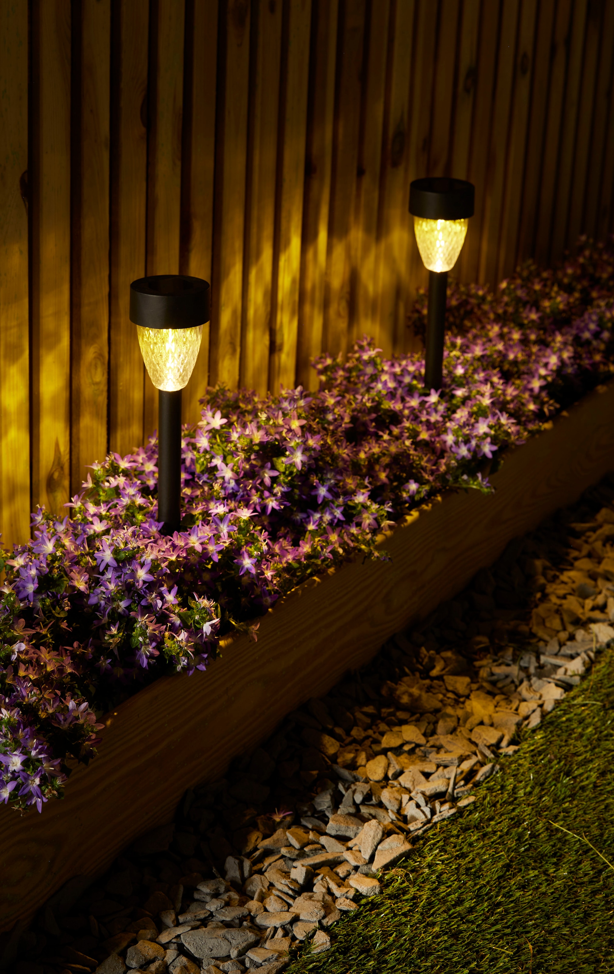 LUXFORM Gartenleuchte »Solar-Gartenlampe Montpellier - 4 Stück« LED-Modul 4 Stk. Aus Kunststoff gefertigt